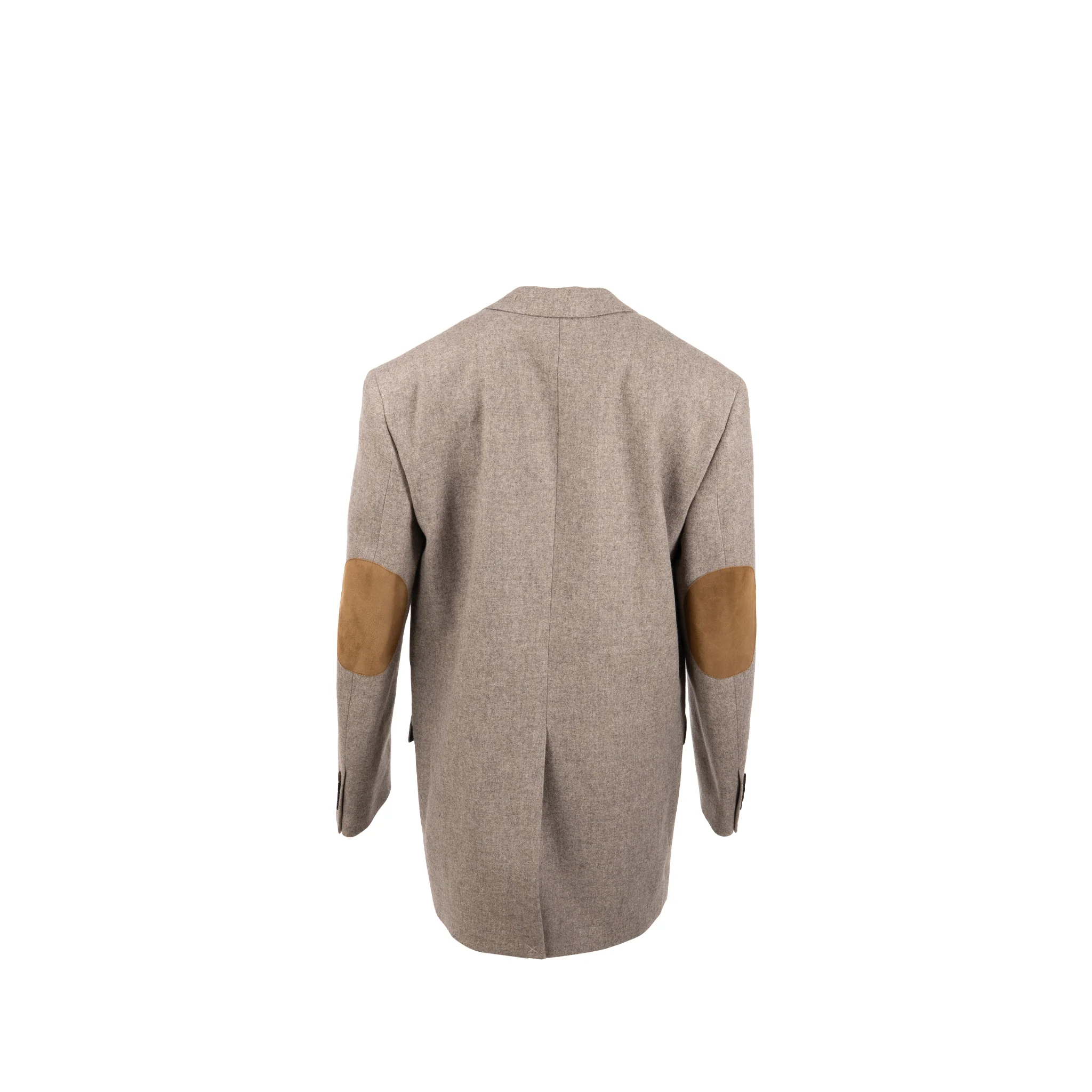 Celine Size 34 Tomboy Jacket Wool Grey/Beige - Image 3
