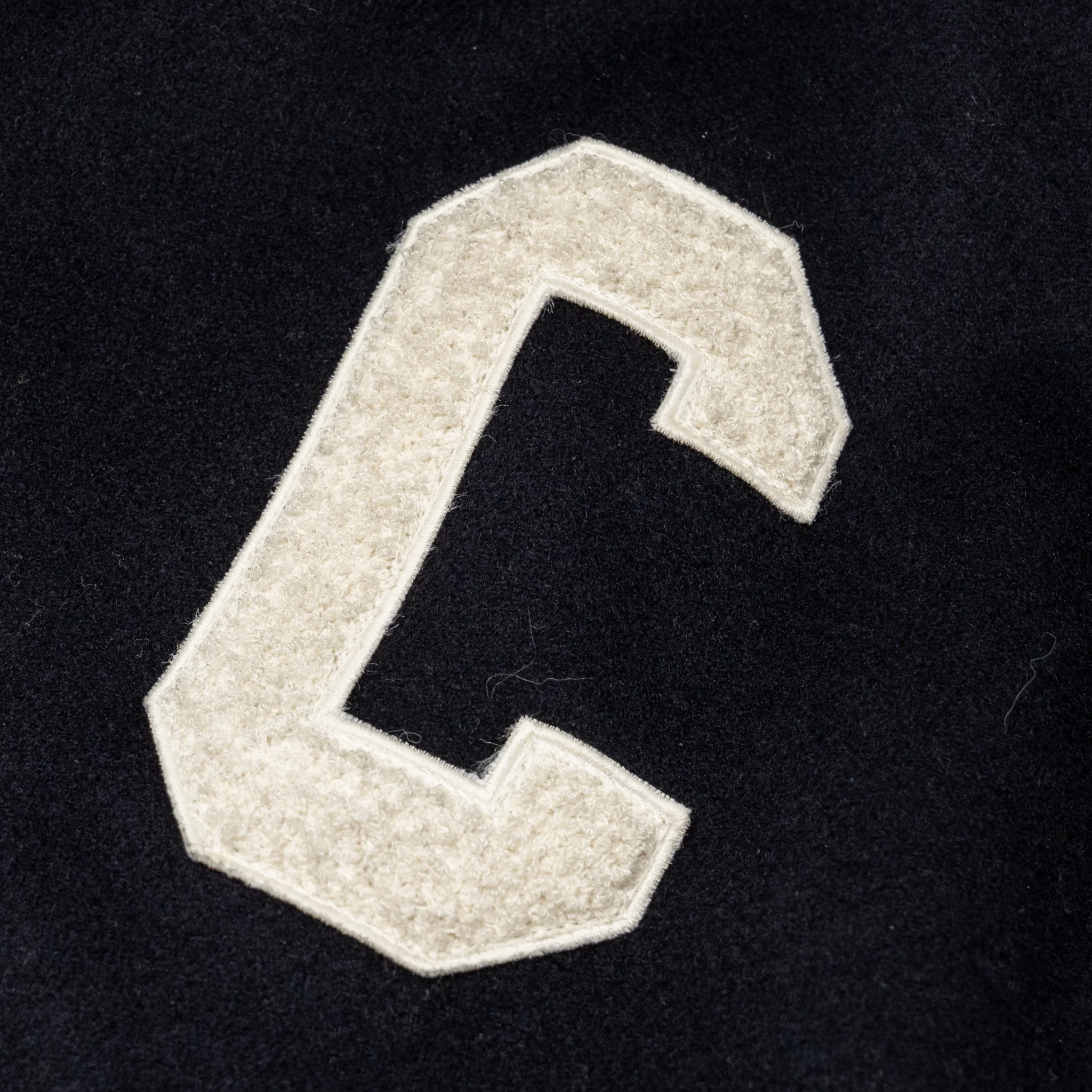 Celine Size 42 Stadium Hooded Jacket Cashmere Midnight Black SHW - Image 4