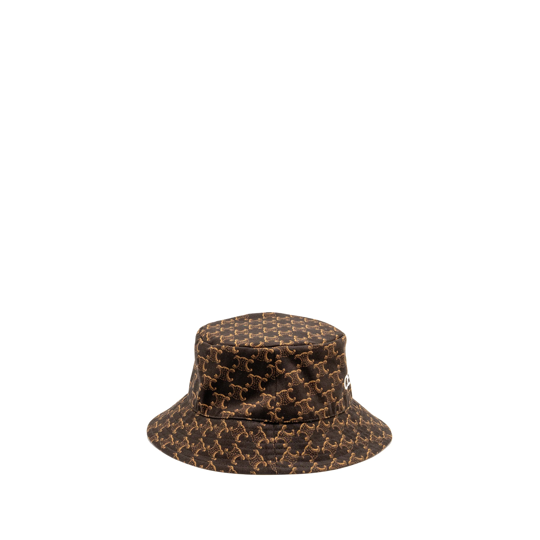 Celine Size M Triomphe Monogram Bucket Hat - Image 2