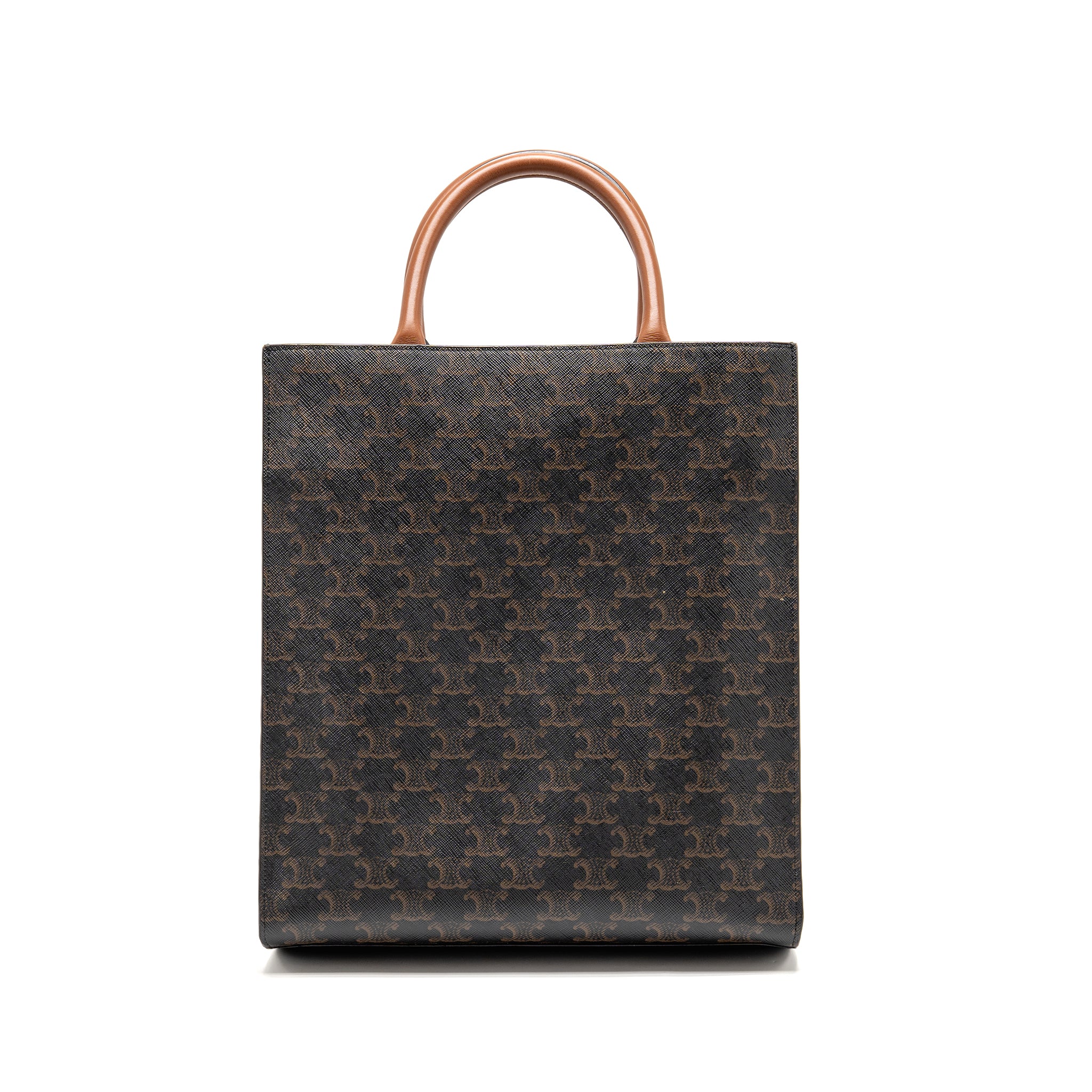 CELINE Vertical Cabas Triomphe Canvas GHW - Image 2