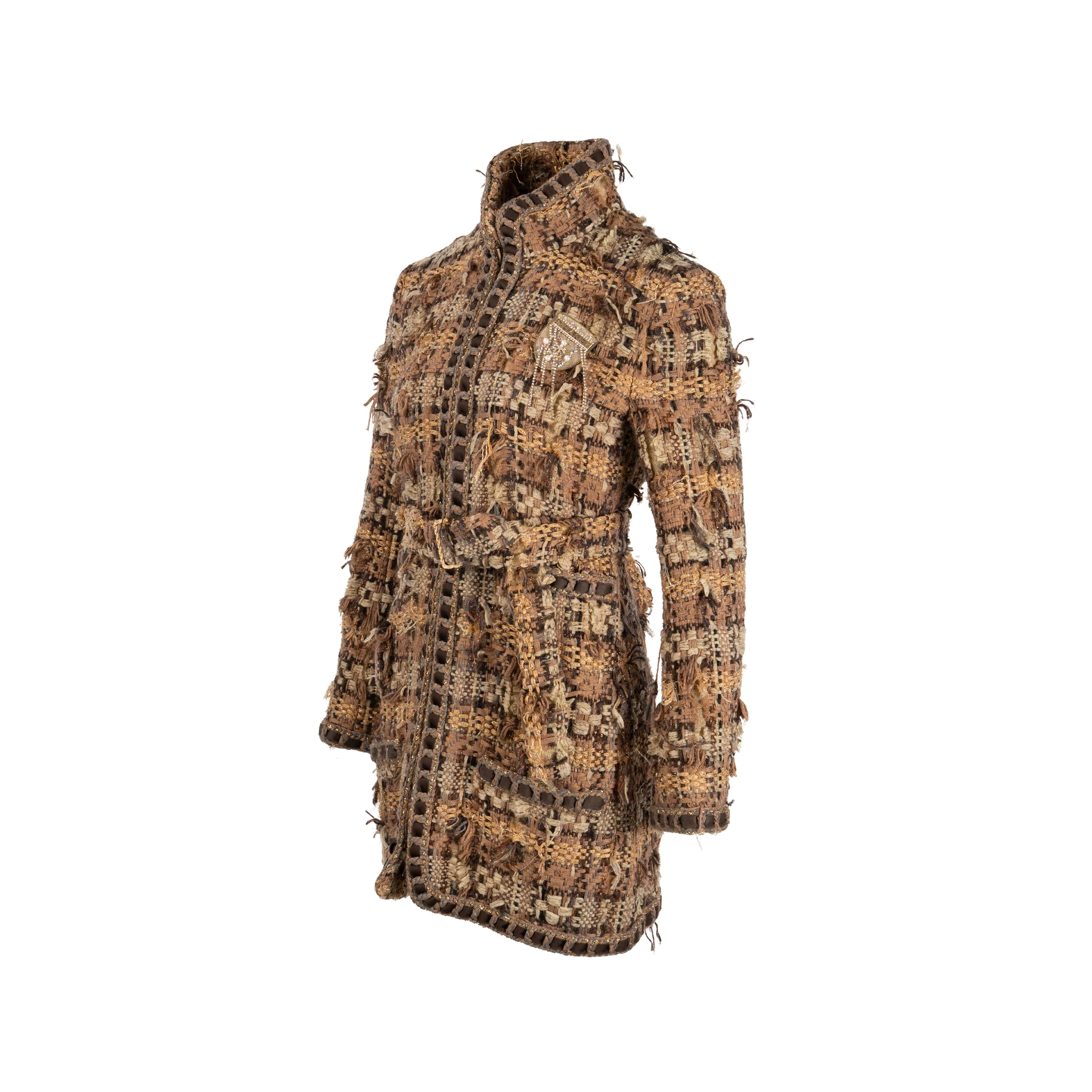 Chanel 16A size 40 Paris-Rome Jacket Tweed Multicoloured - Image 3