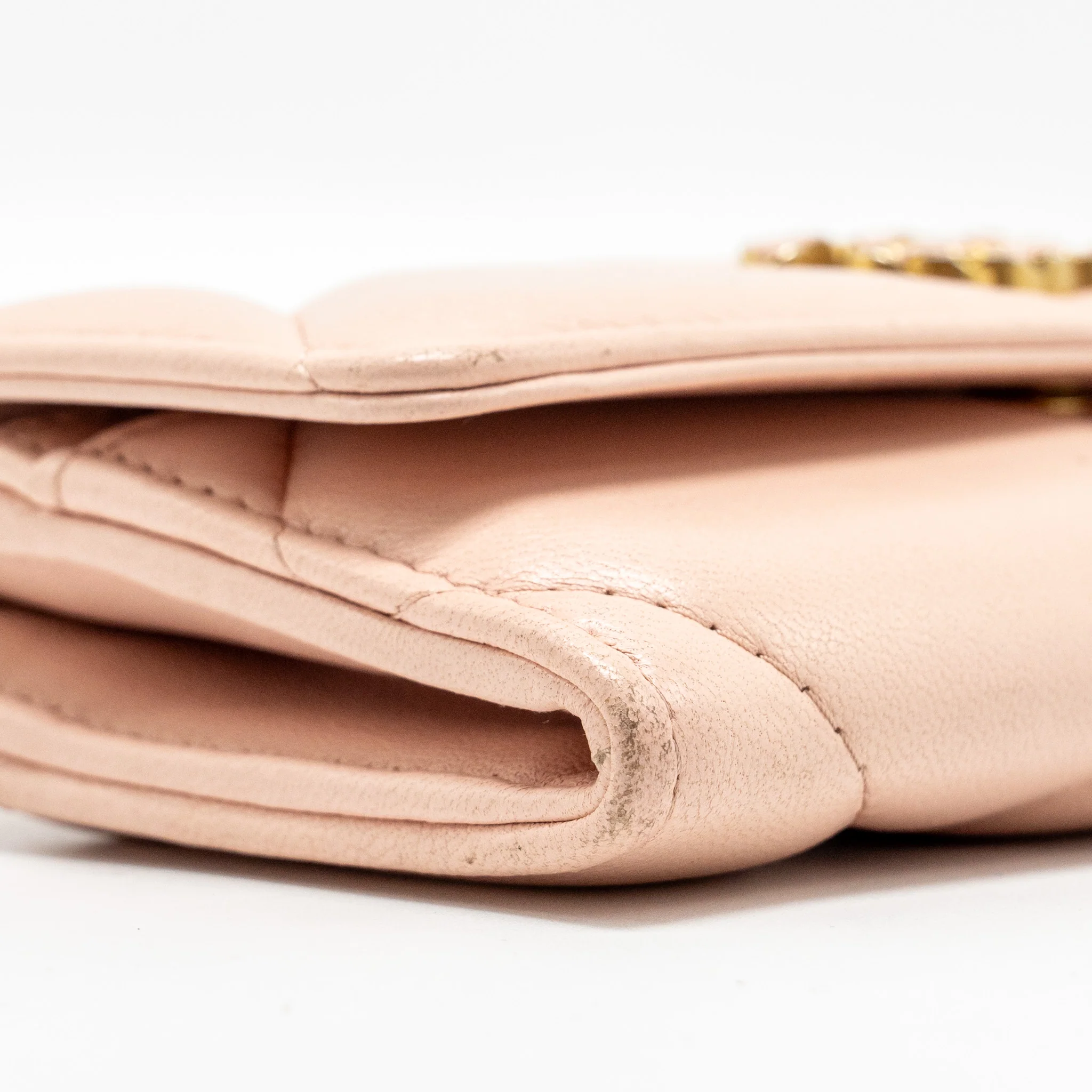 Chanel 19 Long Flap Wallet Lambskin Pink GHW (Microchip) - Image 6