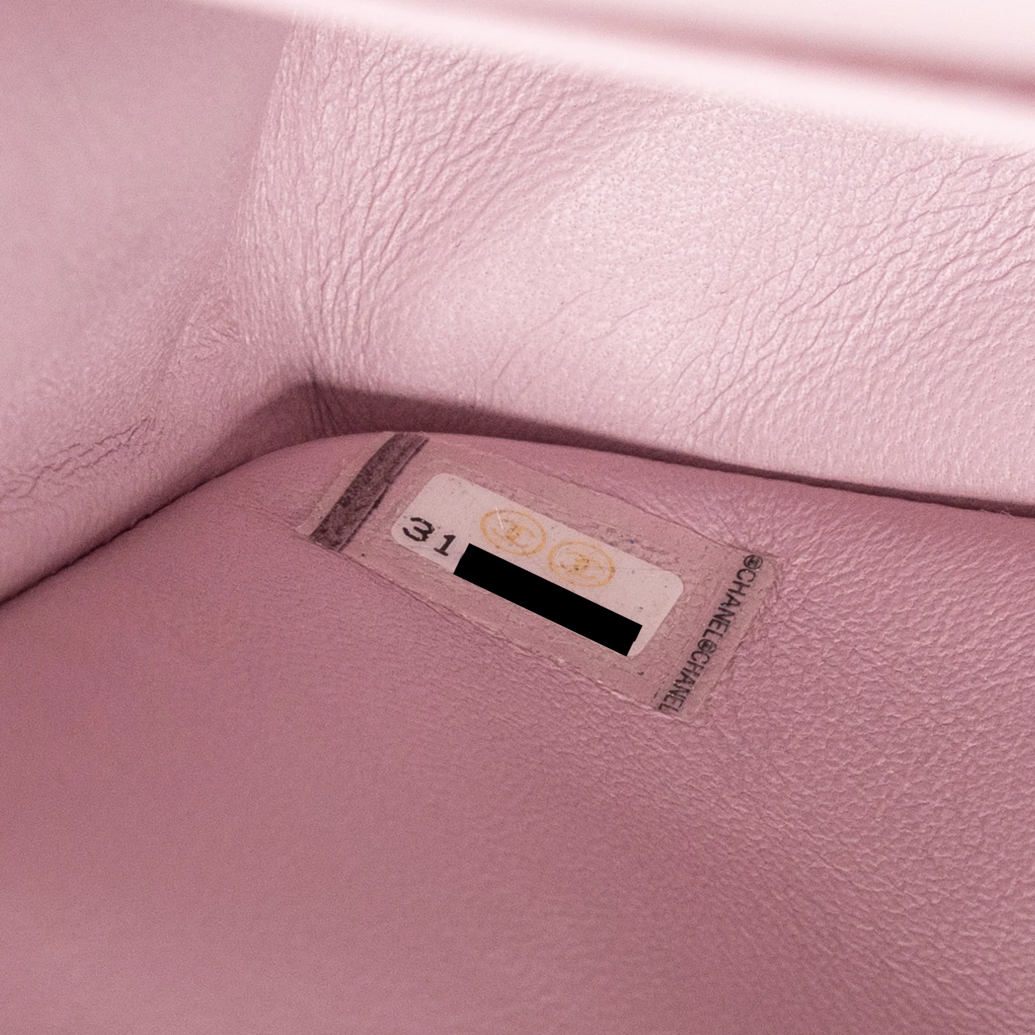 Chanel 21S medium classic double flap bag caviar light pink LGWH - Image 15