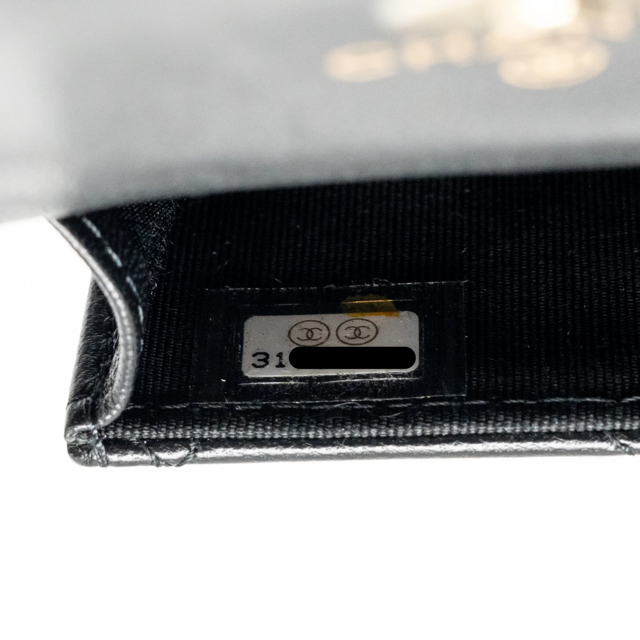 Chanel 22C AirPods Case Lambskin Black Multicolour Hardware - Image 12