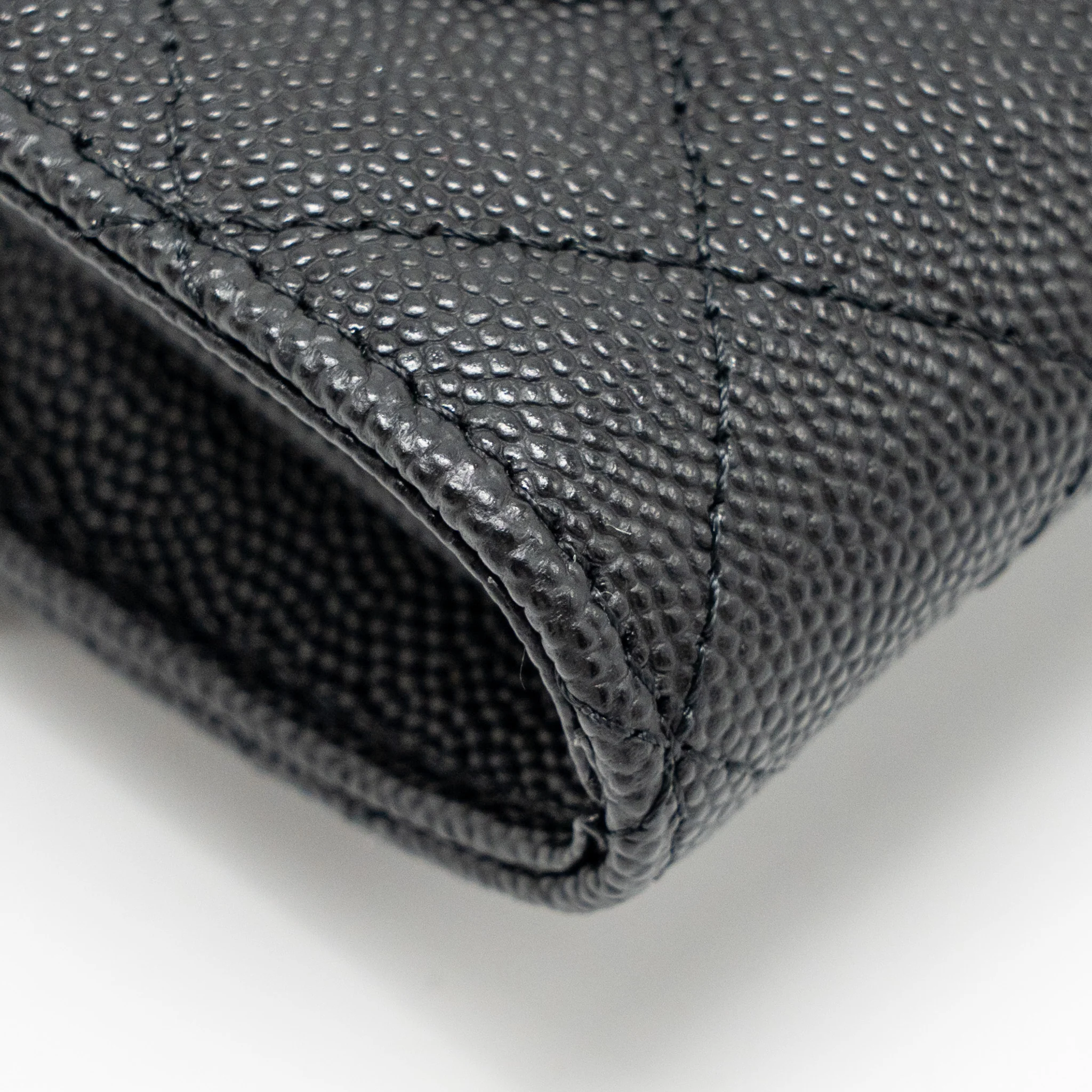 Chanel 23p mini clutch with chain caviar Black LGHW (microchip) - Image 9