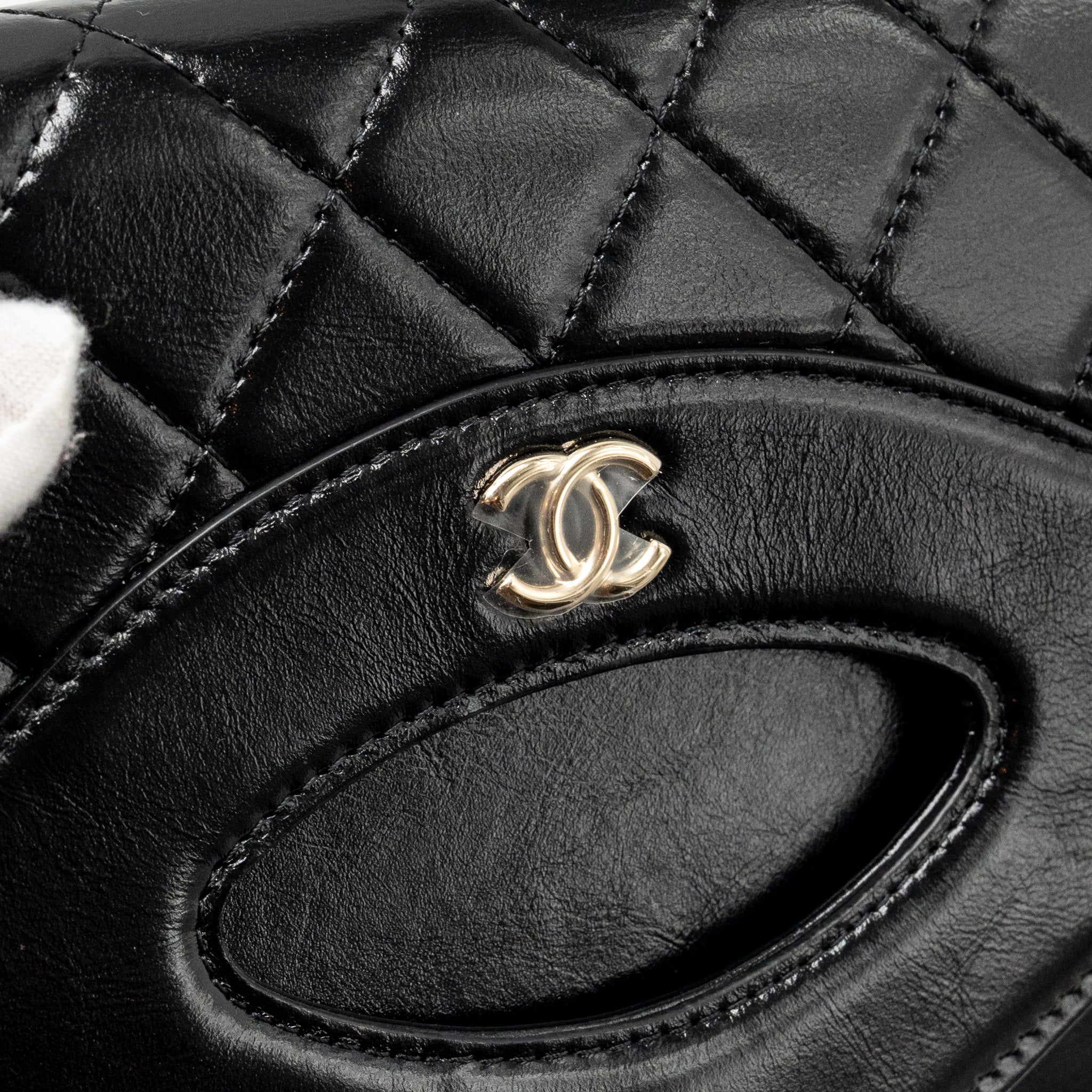 Chanel 24c 31 Wallet On Chain Shiny Calfskin Black LGHW (Microchip) - Image 12