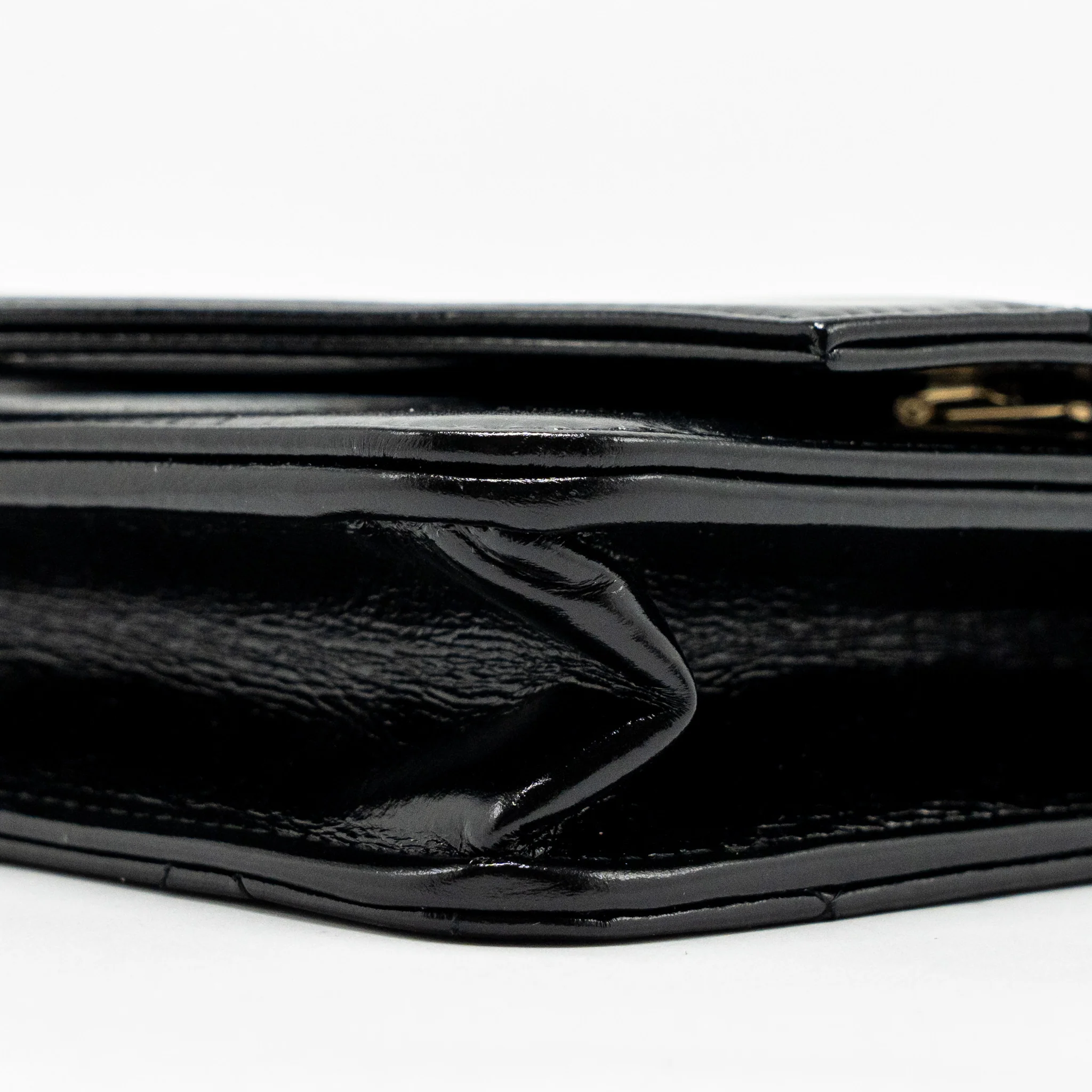 Chanel 24c 31 Wallet On Chain Shiny Calfskin Black LGHW (Microchip) - Image 7