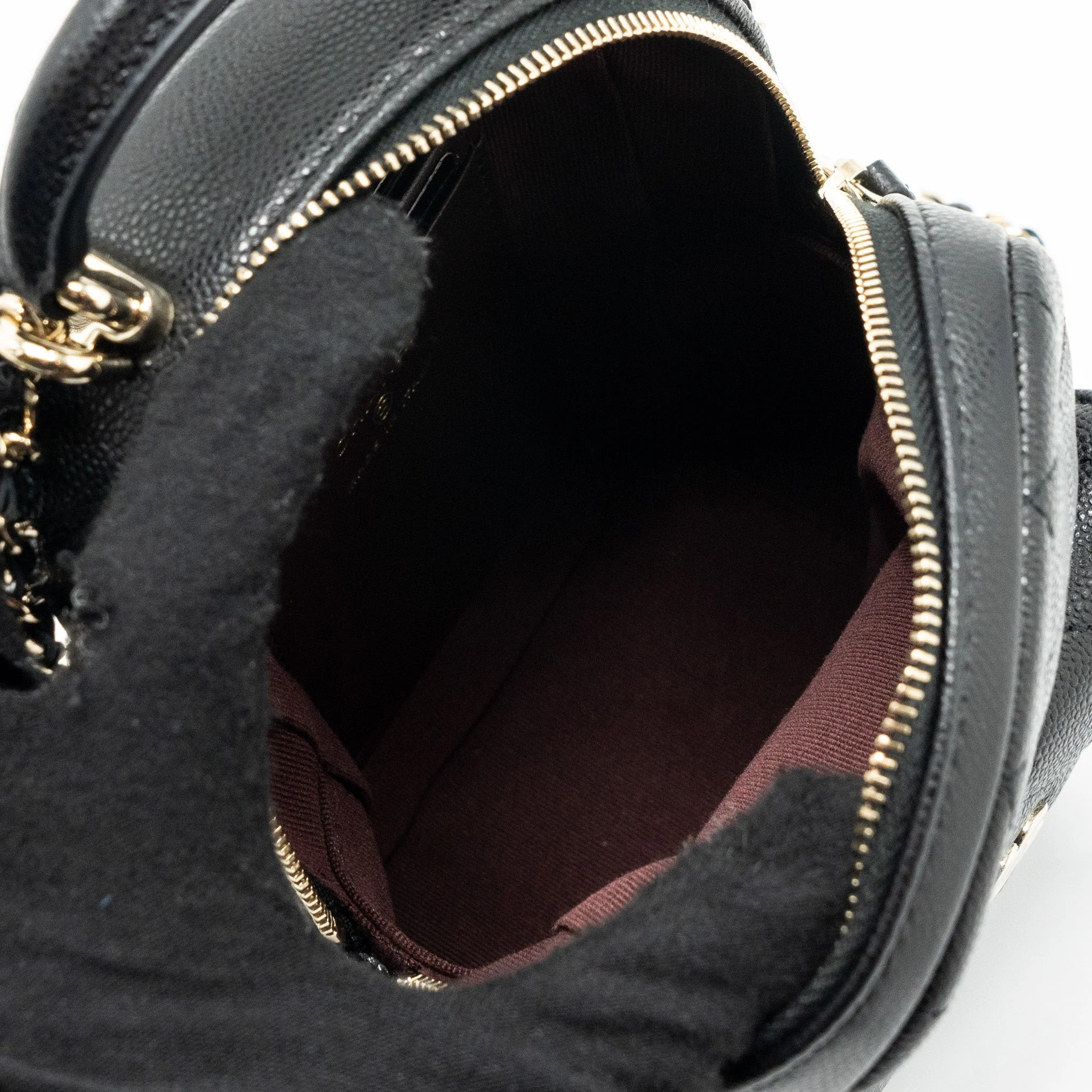 Chanel 24c Mini Backpack/Crossbody Bag Caviar Black LGHW (Microchip) - Image 10