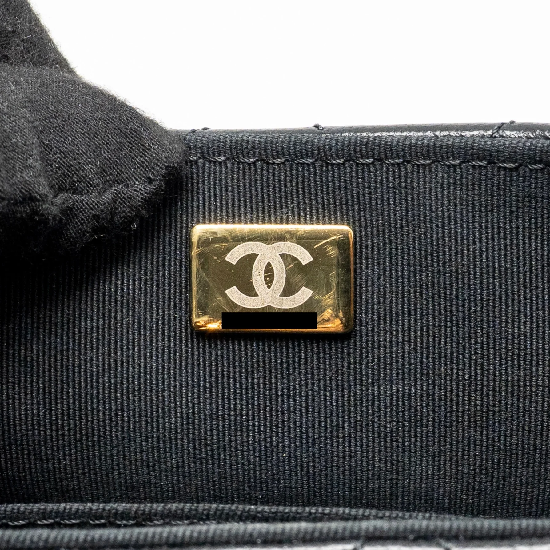 Chanel 24c Top Handle Flap Bag Quilted Lambskin Black GHW (microchip) - Image 15