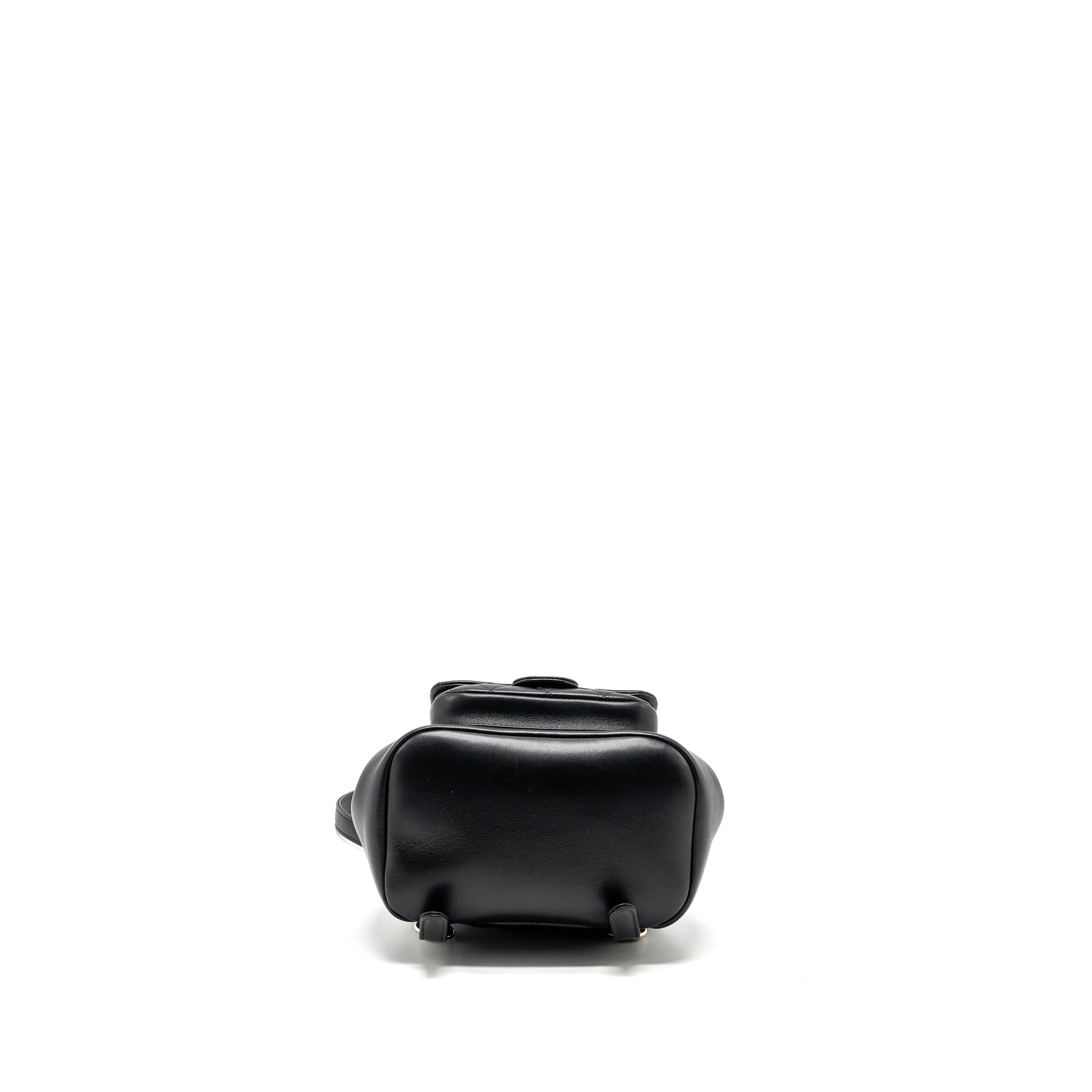 Chanel 24P Mini Duma Backpack Calfskin Black LGHW (Microchip) - Image 6