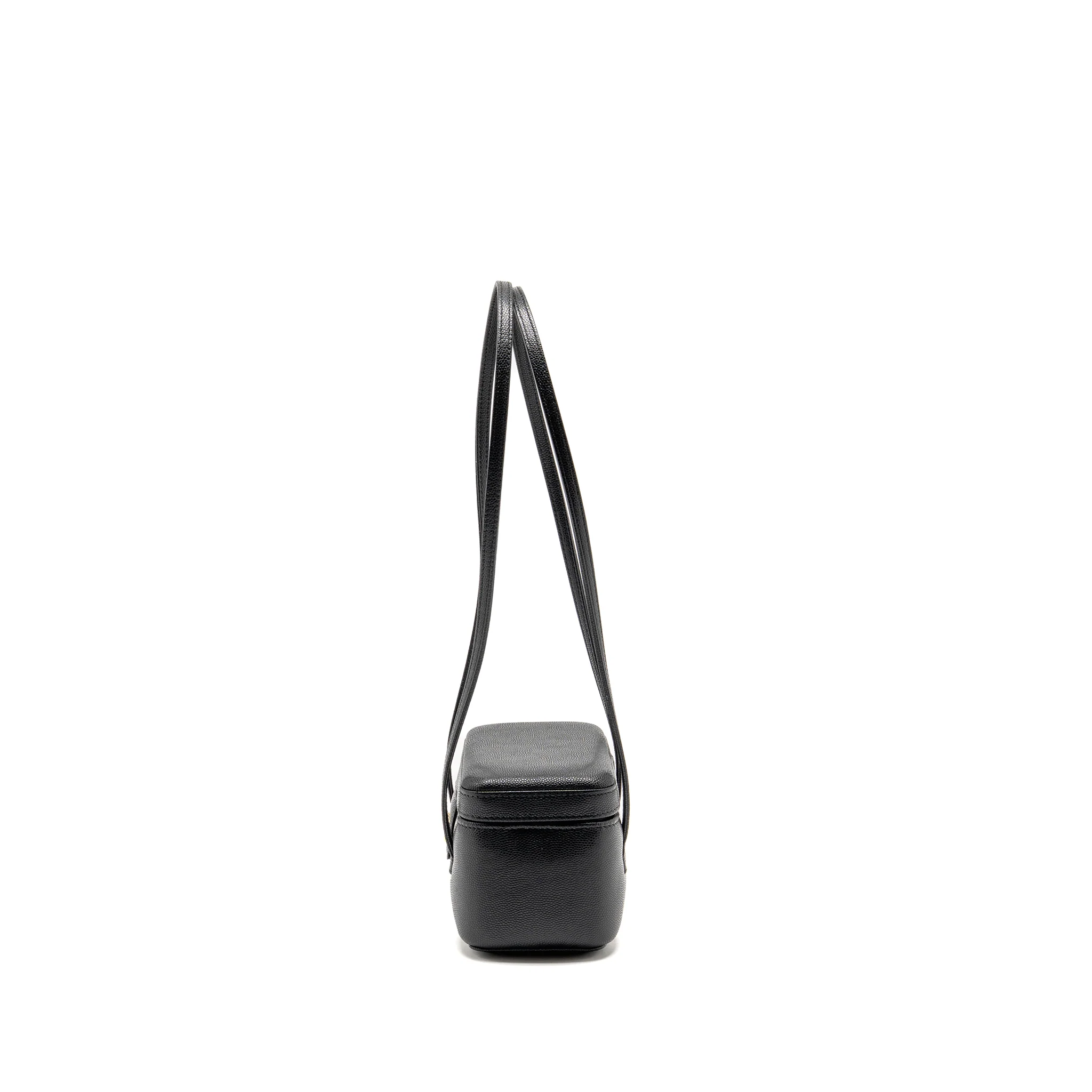 Chanel 26p Preppy coco mini vanity shoulder bag caviar black GHW (microchip) - Image 4