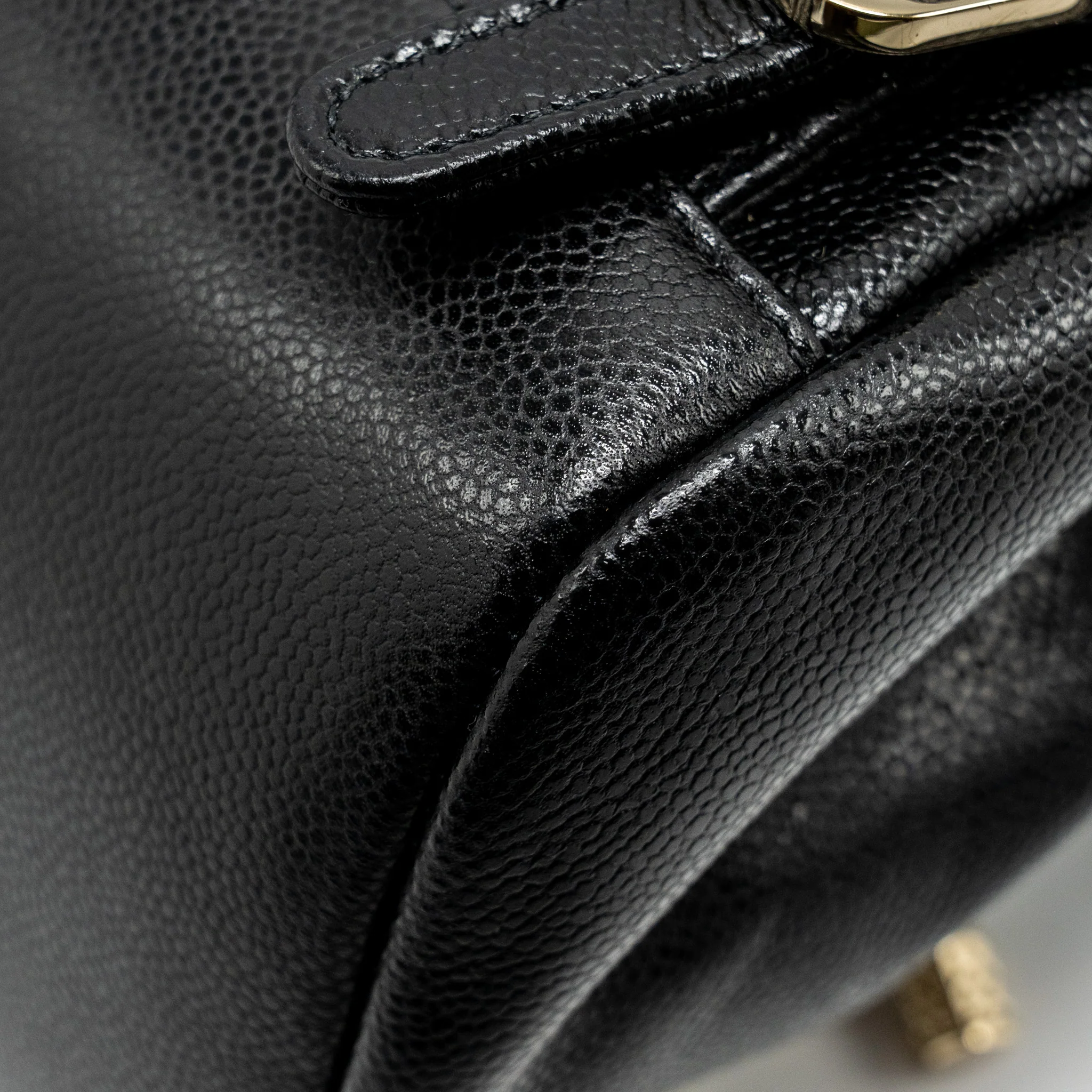 Chanel Affinity Backpack Caviar Black LGHW (Microchip) - Image 10