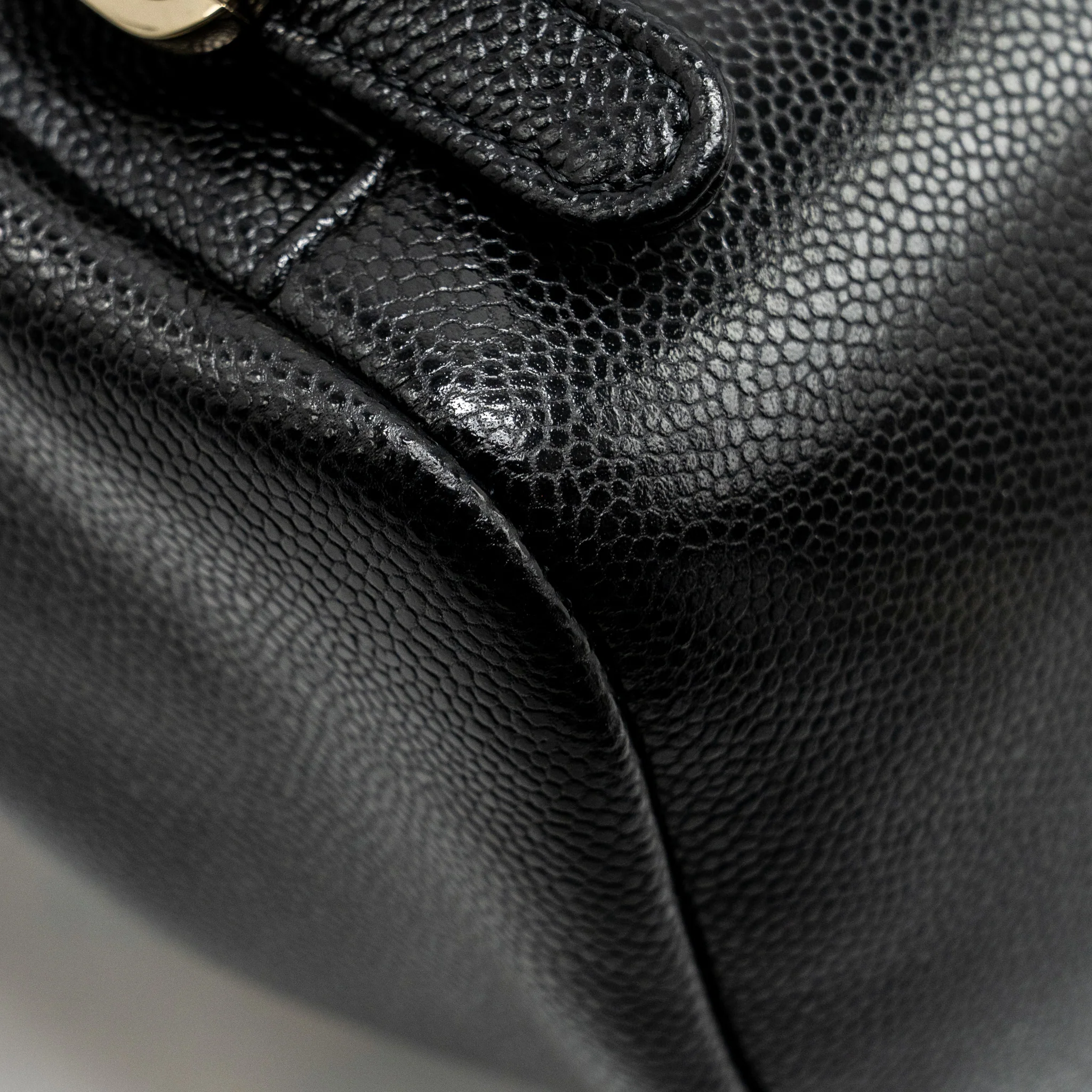 Chanel Affinity Backpack Caviar Black LGHW (Microchip) - Image 11