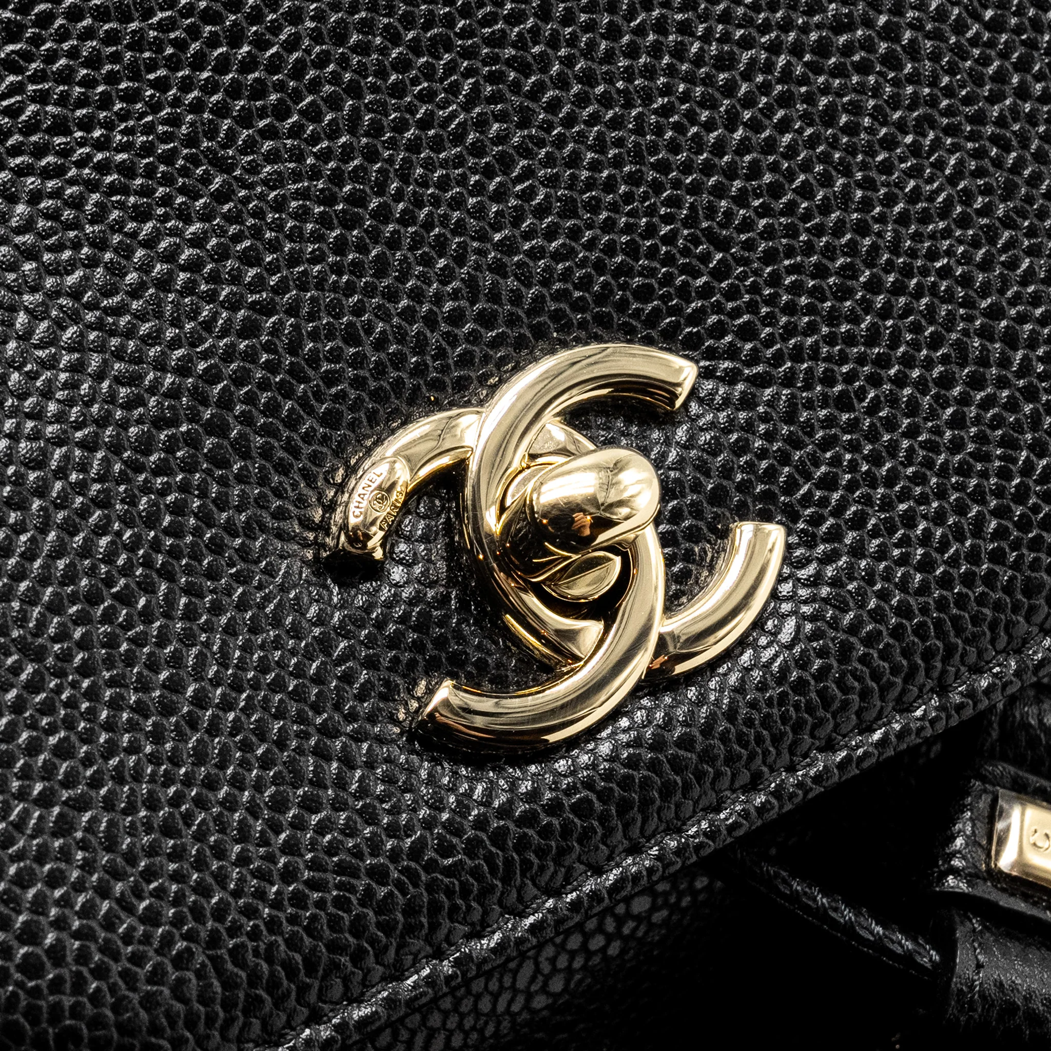 Chanel Affinity Backpack Caviar Black LGHW (Microchip) - Image 12