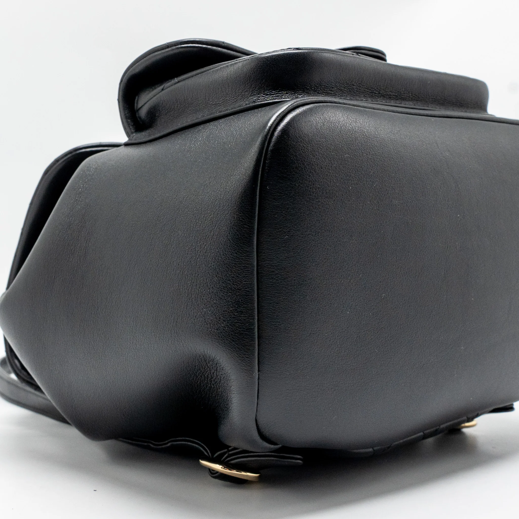 Chanel Large Duma Backpack Calfskin Black LGHW (microchip) - Image 4
