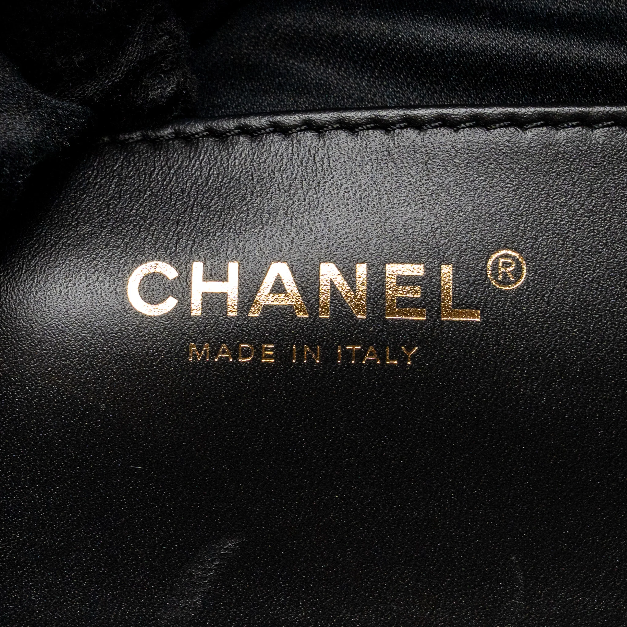 Chanel 25 Medium Handbag Washed Denim Black GHW (Microchip) - Image 14