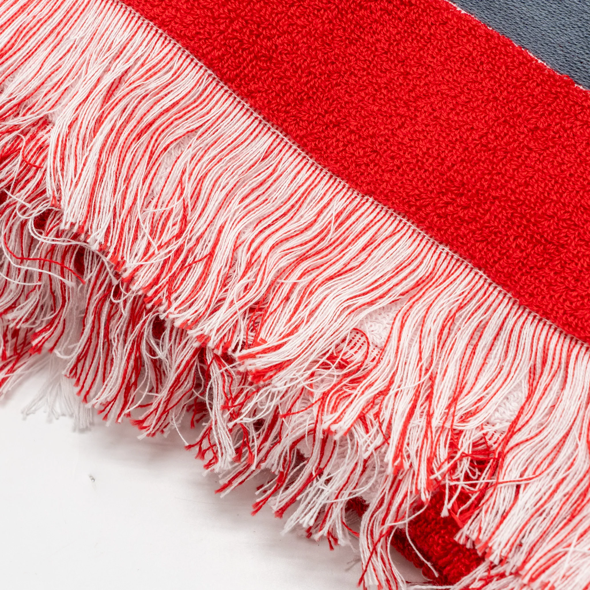 Chanel Bath Towel Cotton White/Red - Image 4