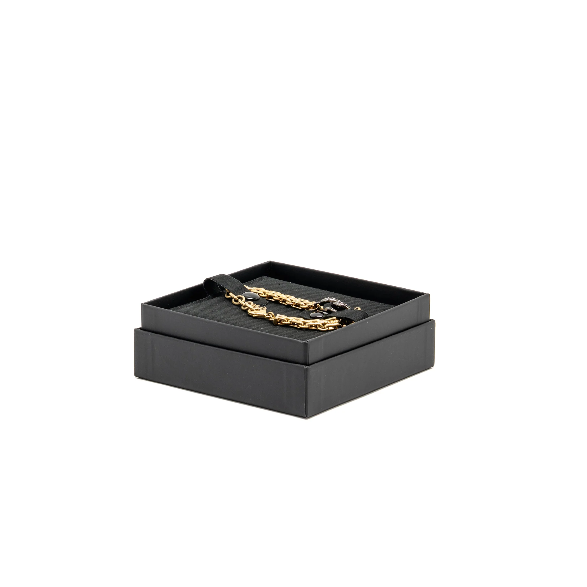 Chanel CC Chain Bracelet Crystal Multicolour Tone - Image 2