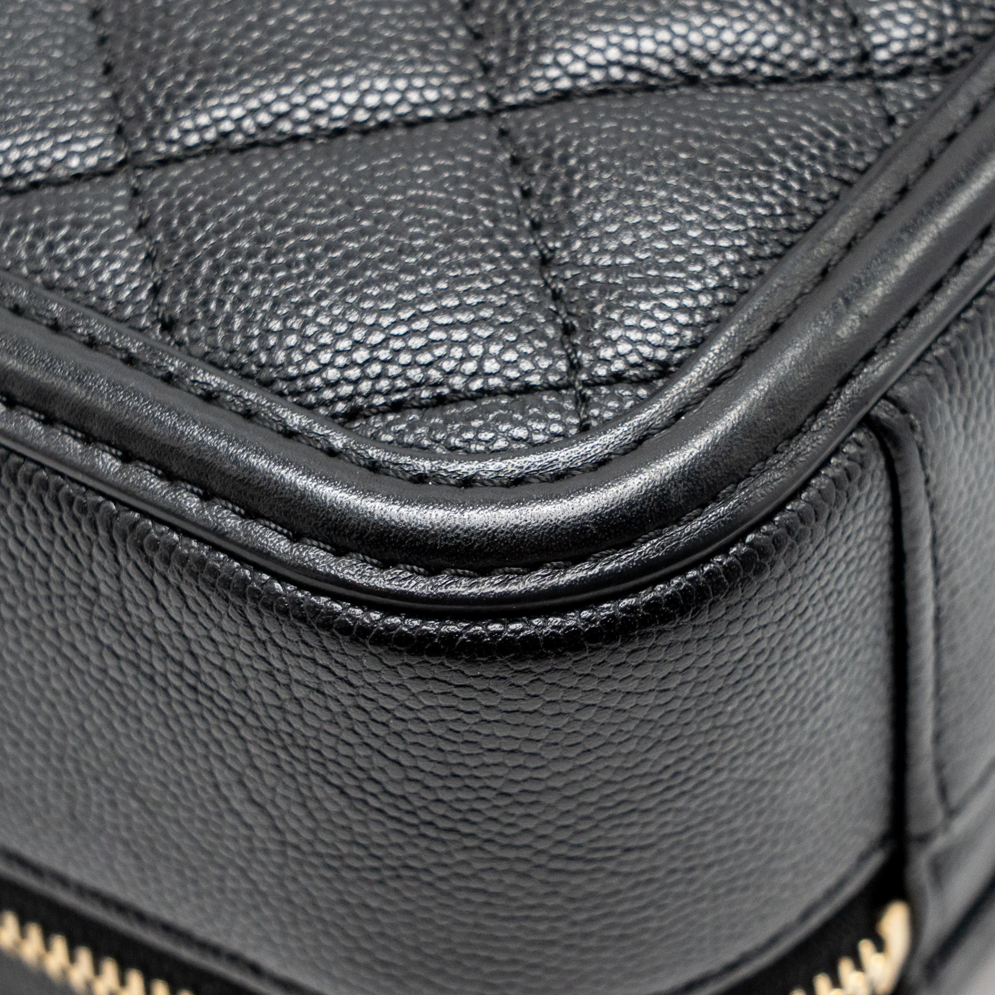 Chanel CC Filigree vanity caviar black GHW - Image 11