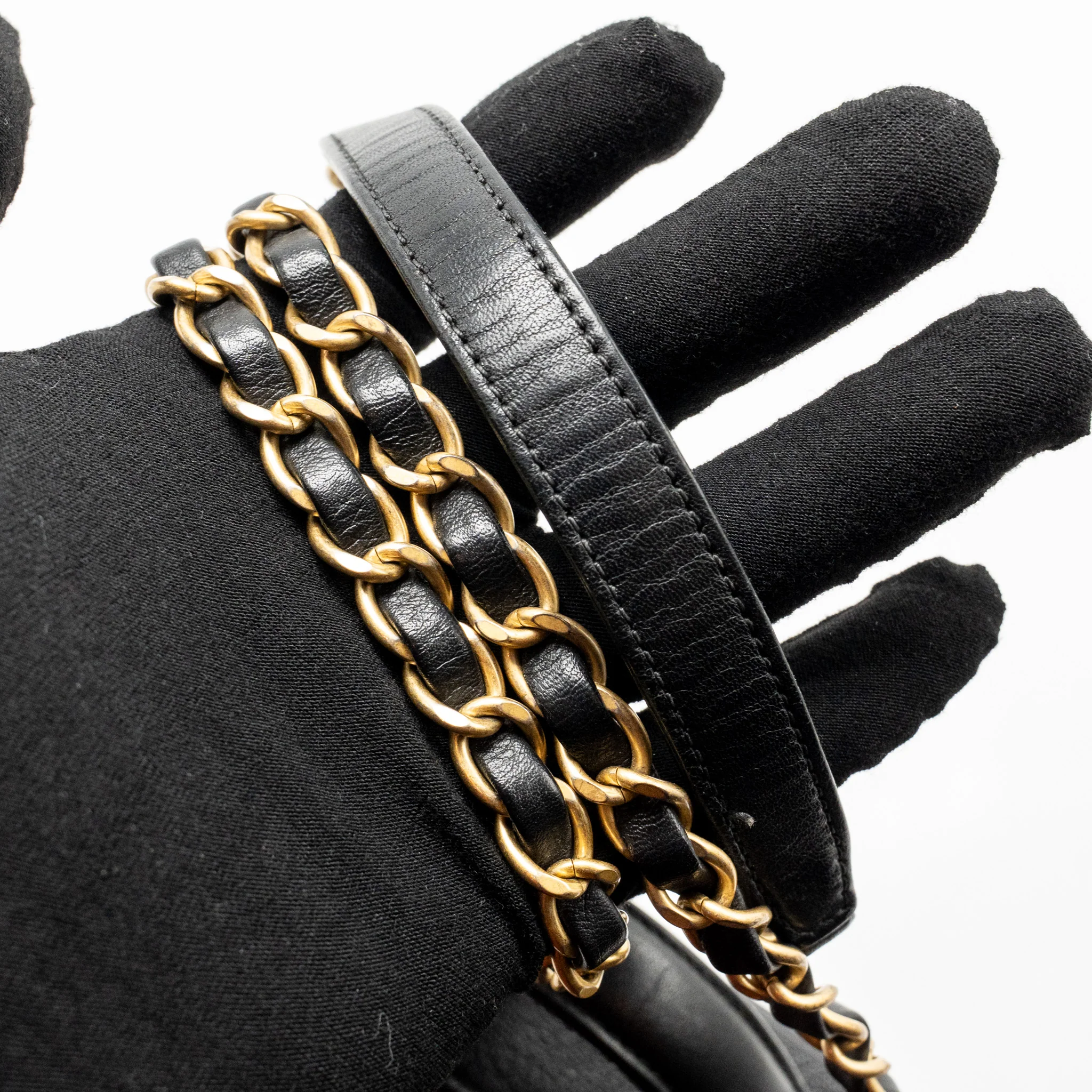 Chanel CC Filigree vanity caviar black GHW - Image 18