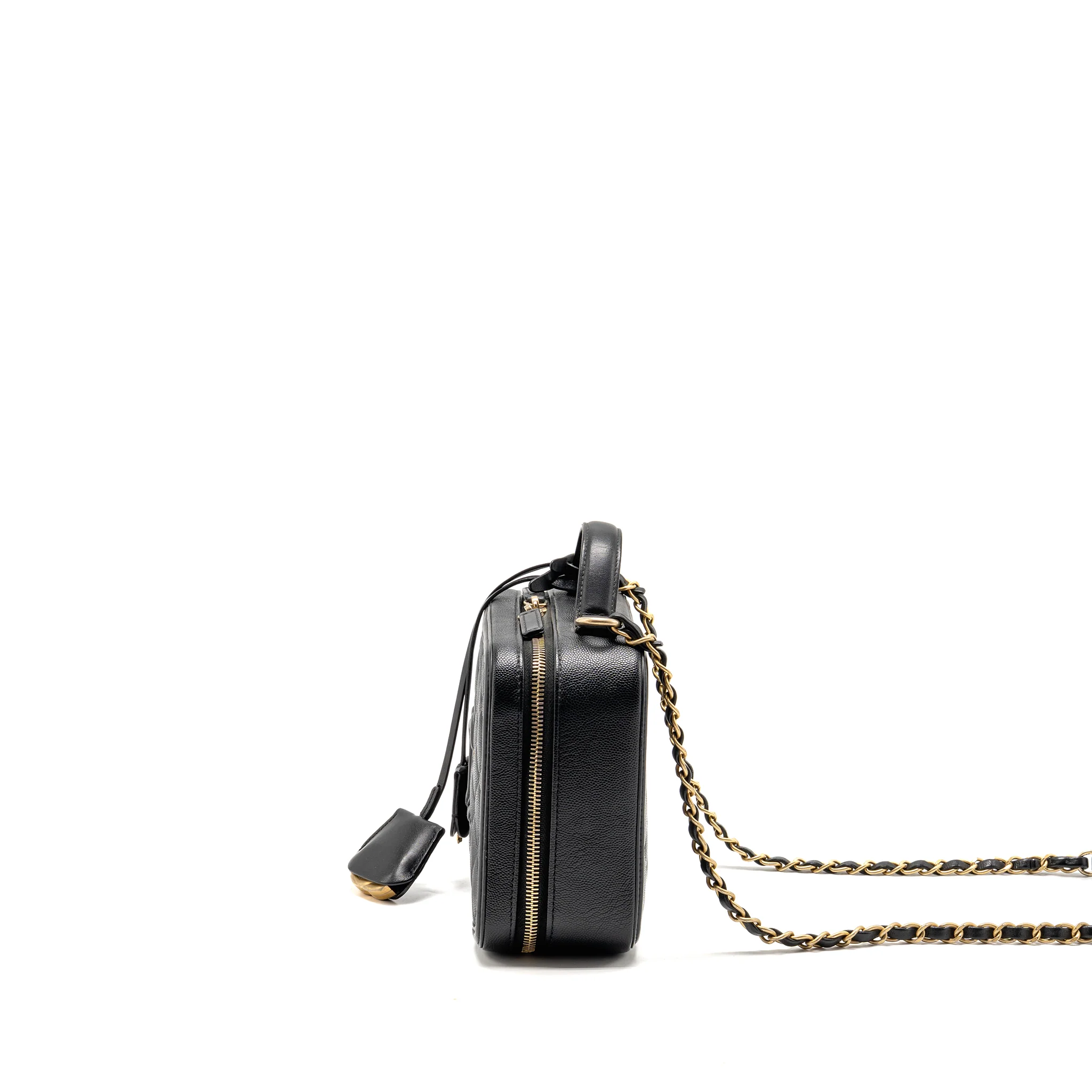 Chanel CC Filigree vanity caviar black GHW - Image 4