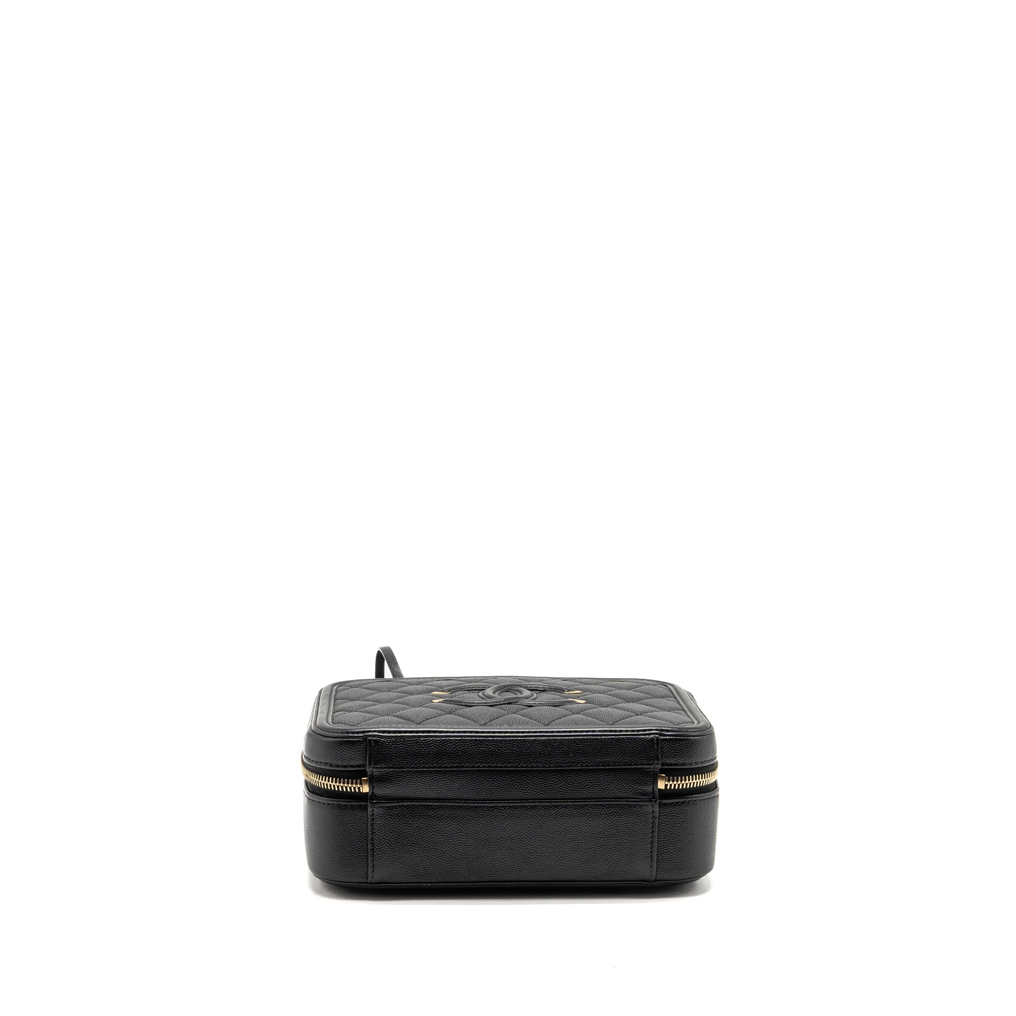 Chanel CC Filigree vanity caviar black GHW - Image 5