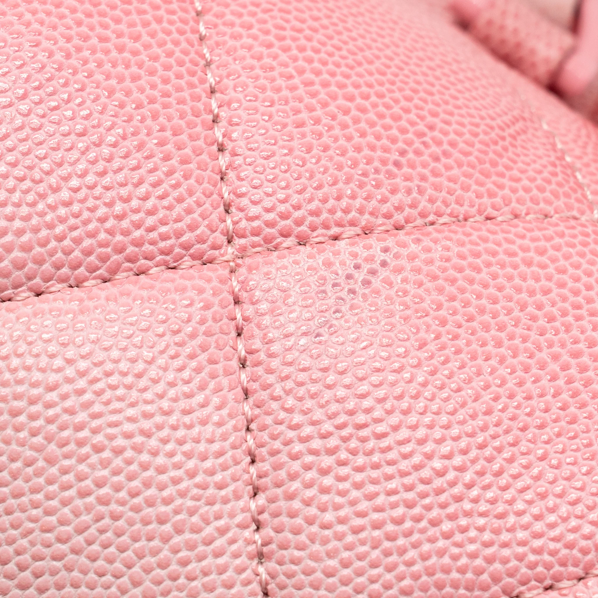 Chanel CC Flap Drawstring Backpack Caviar Gradient Pink SHW (Microchip) - Image 13
