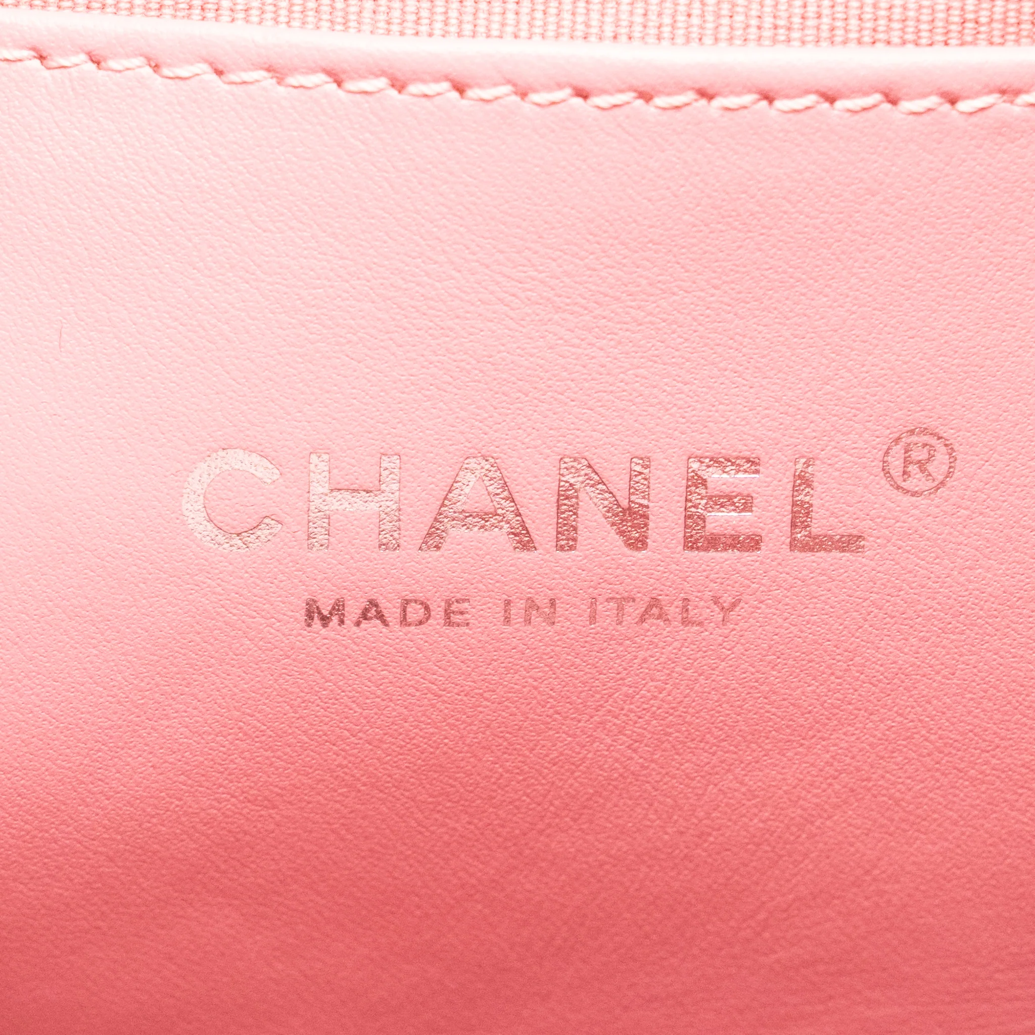 Chanel CC Flap Drawstring Backpack Caviar Gradient Pink SHW (Microchip) - Image 18
