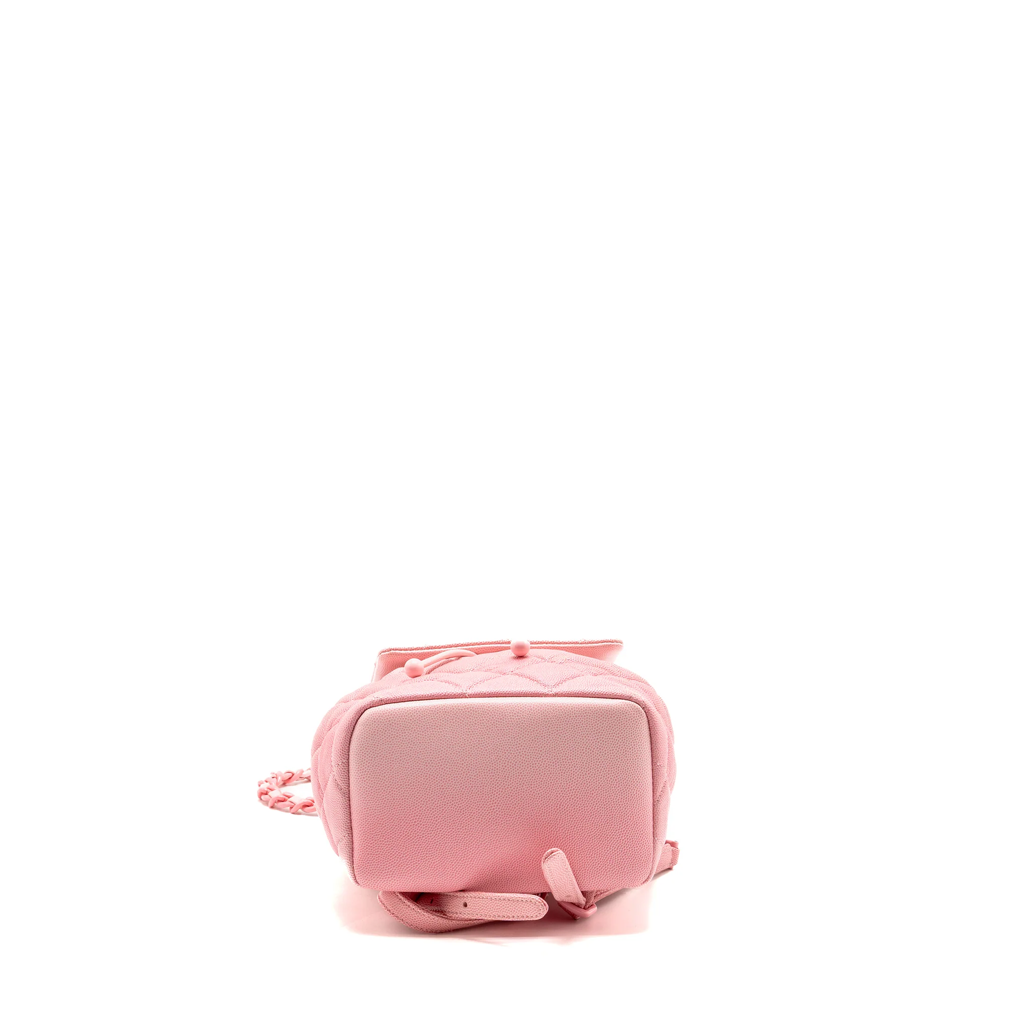 Chanel CC Flap Drawstring Backpack Caviar Gradient Pink SHW (Microchip) - Image 6