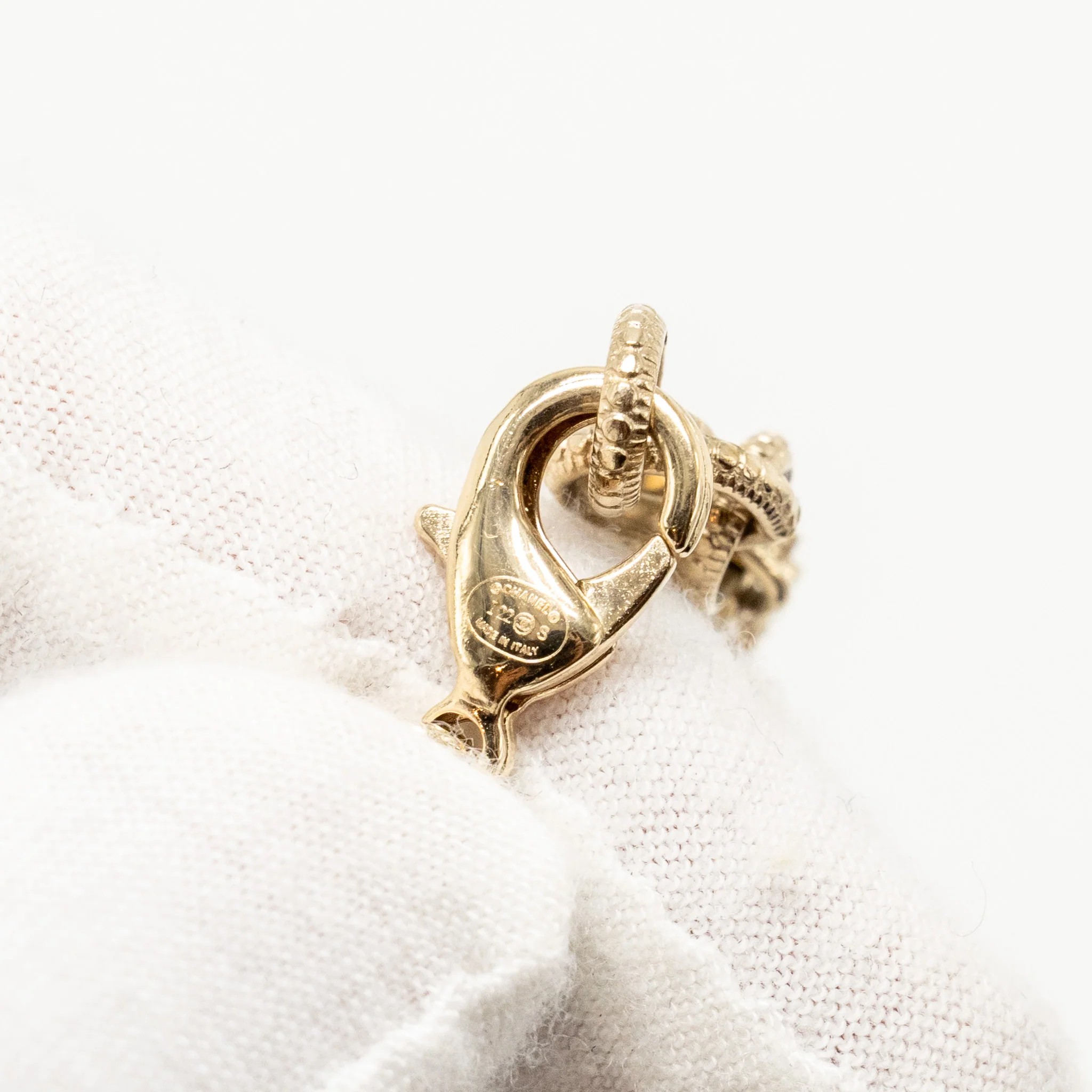 Chanel CC Logo Pearl Chocker/Necklace Light Gold Tone - Image 7
