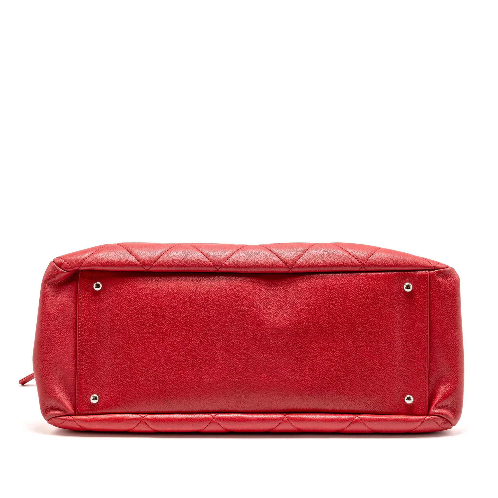 Chanel CC Soft Shopper Tote Grained Calfskin Pink SHW - Image 5