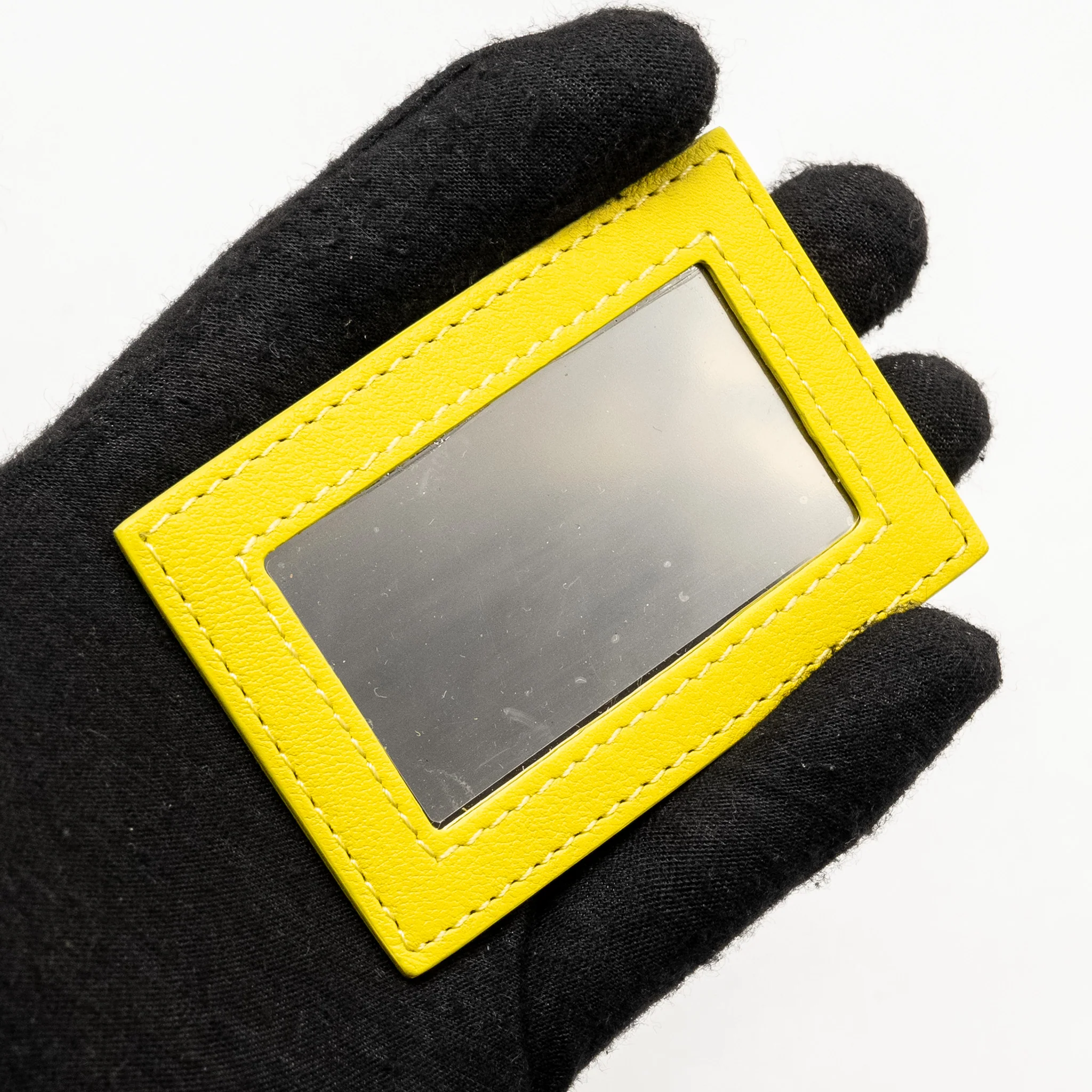 Chanel CC Vanity Case Bag Calfskin Yellow GHW (Microchip) - Image 18