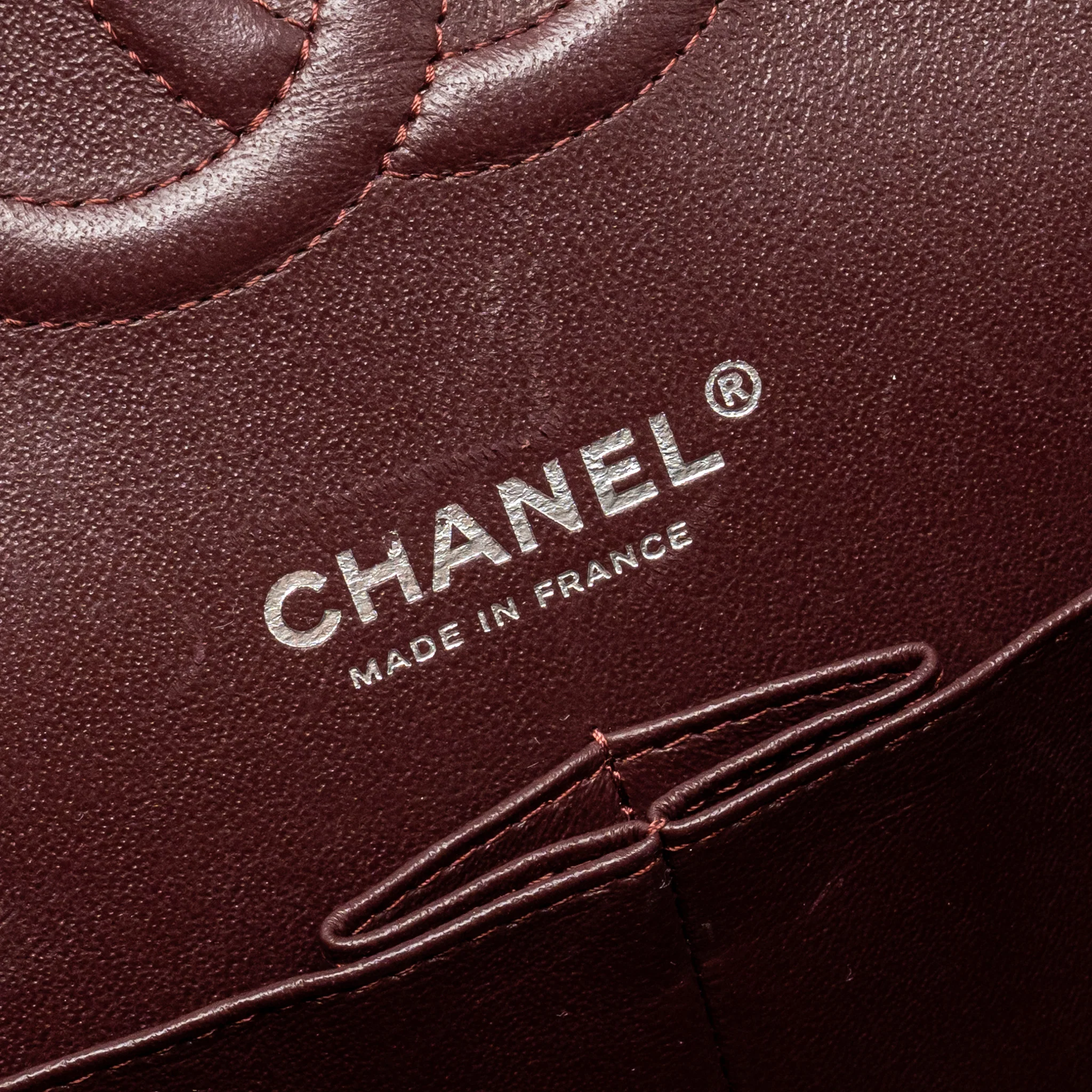 Chanel medium classic double flap bag caviar black SHW (microchip) - Image 17