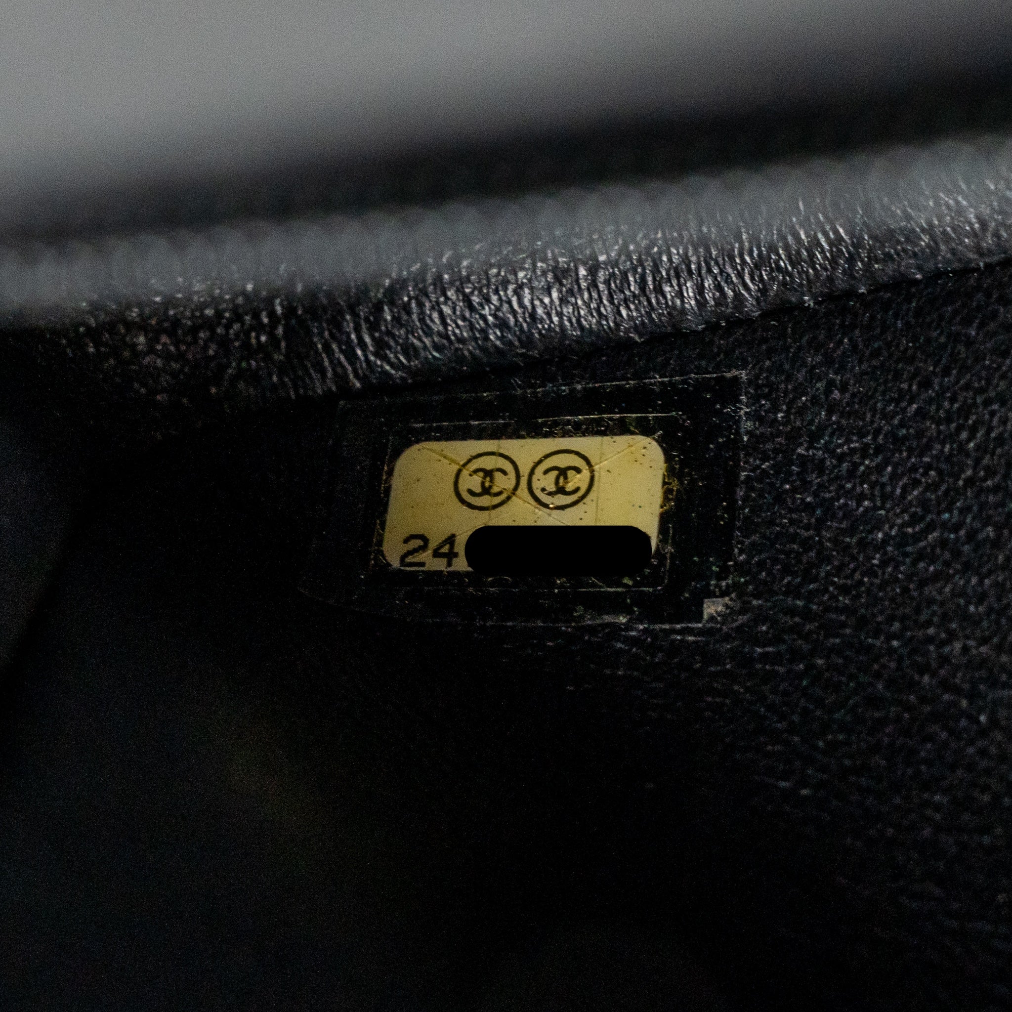 Chanel classic mini rectangular flap bag lambskin black SHW - Image 16