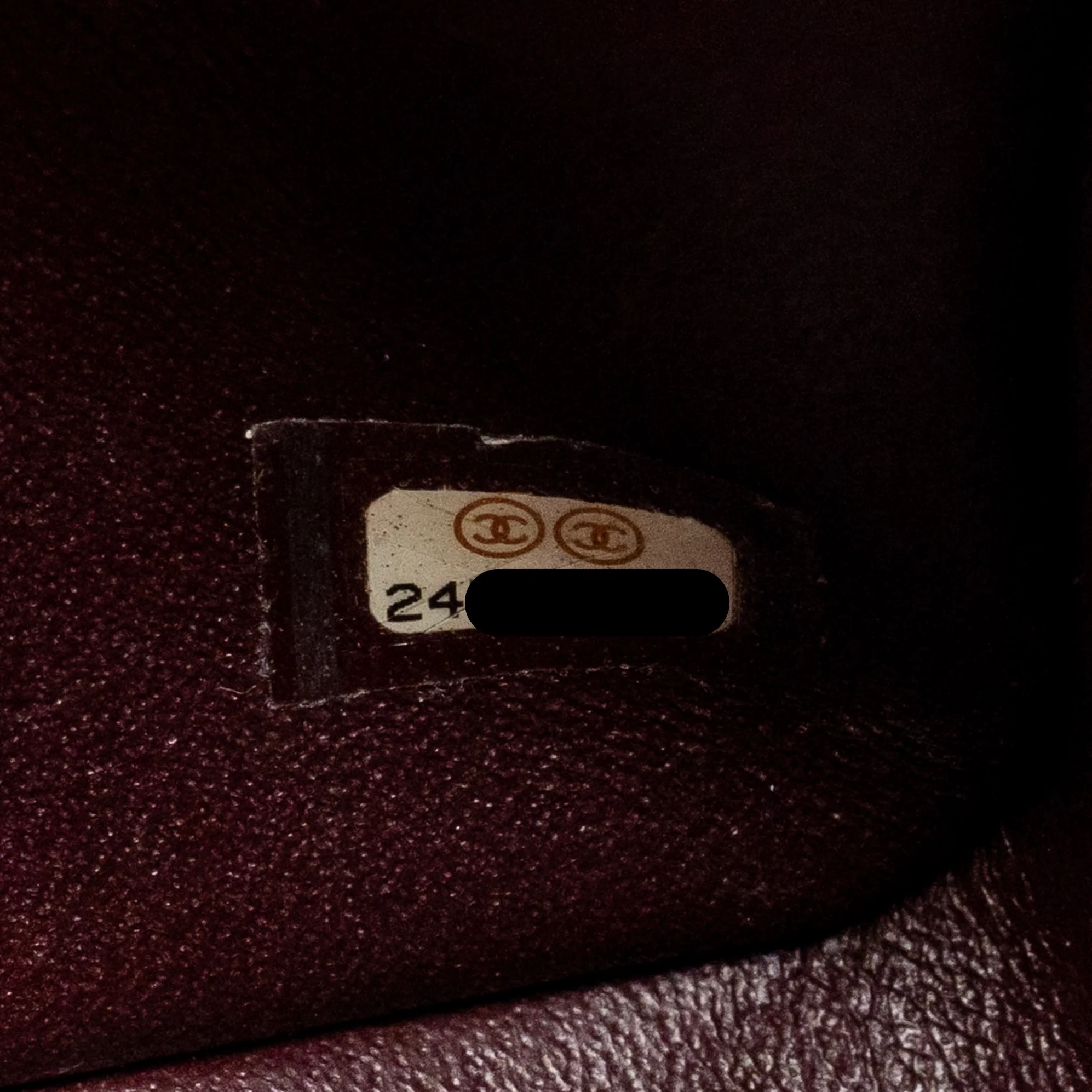 Chanel classic mini square flap bag caviar black LGHW - Image 18