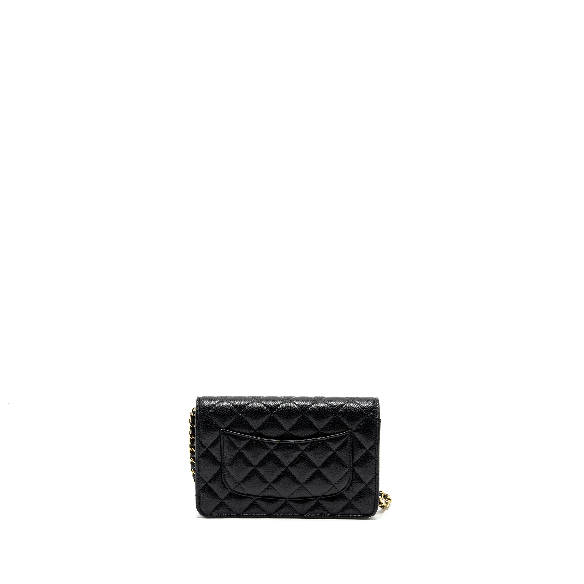 Chanel Classic Wallet On Chain Caviar Black GHW(Microchip) - Image 2