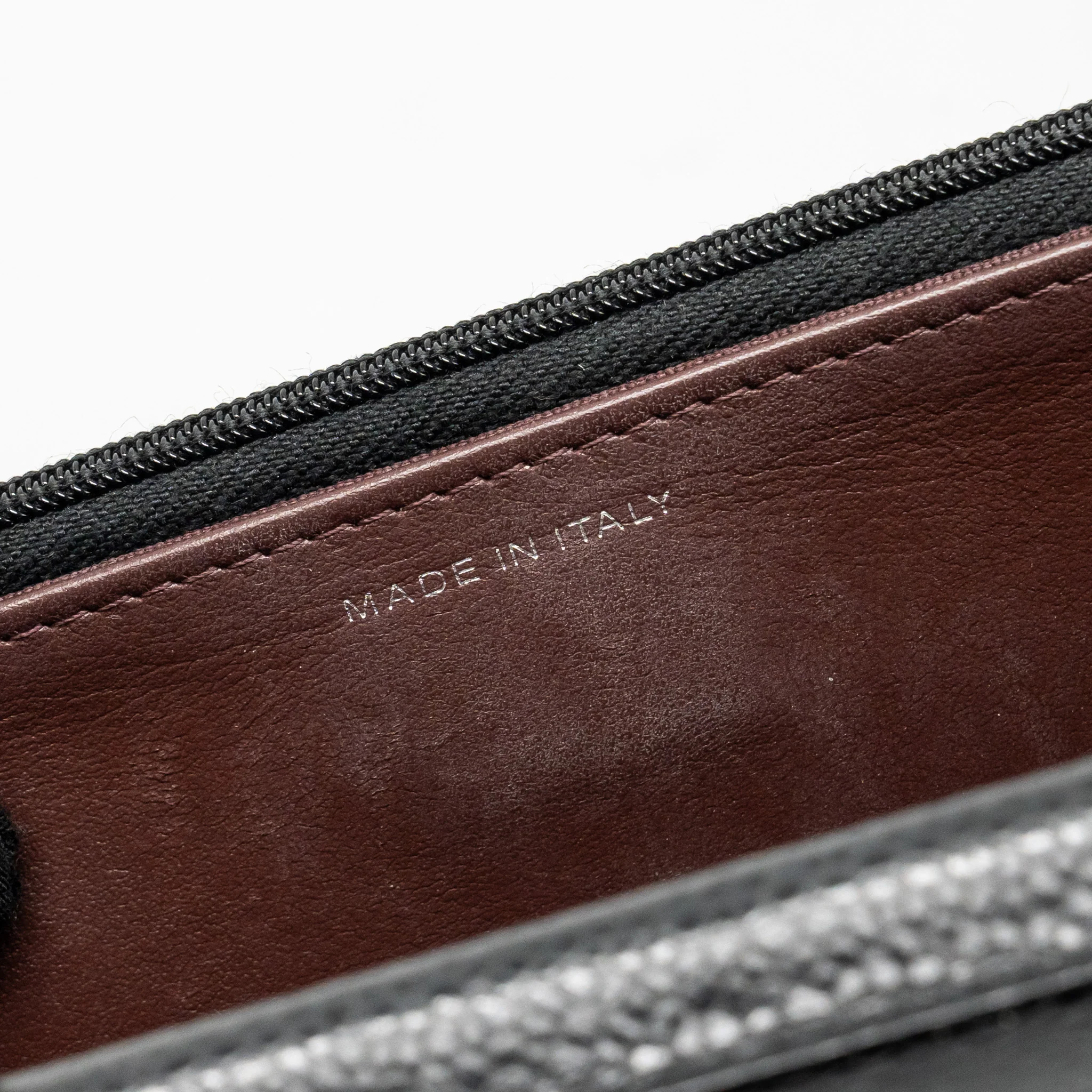 Chanel classic wallet on chain caviar black SHW (microchip) - Image 17
