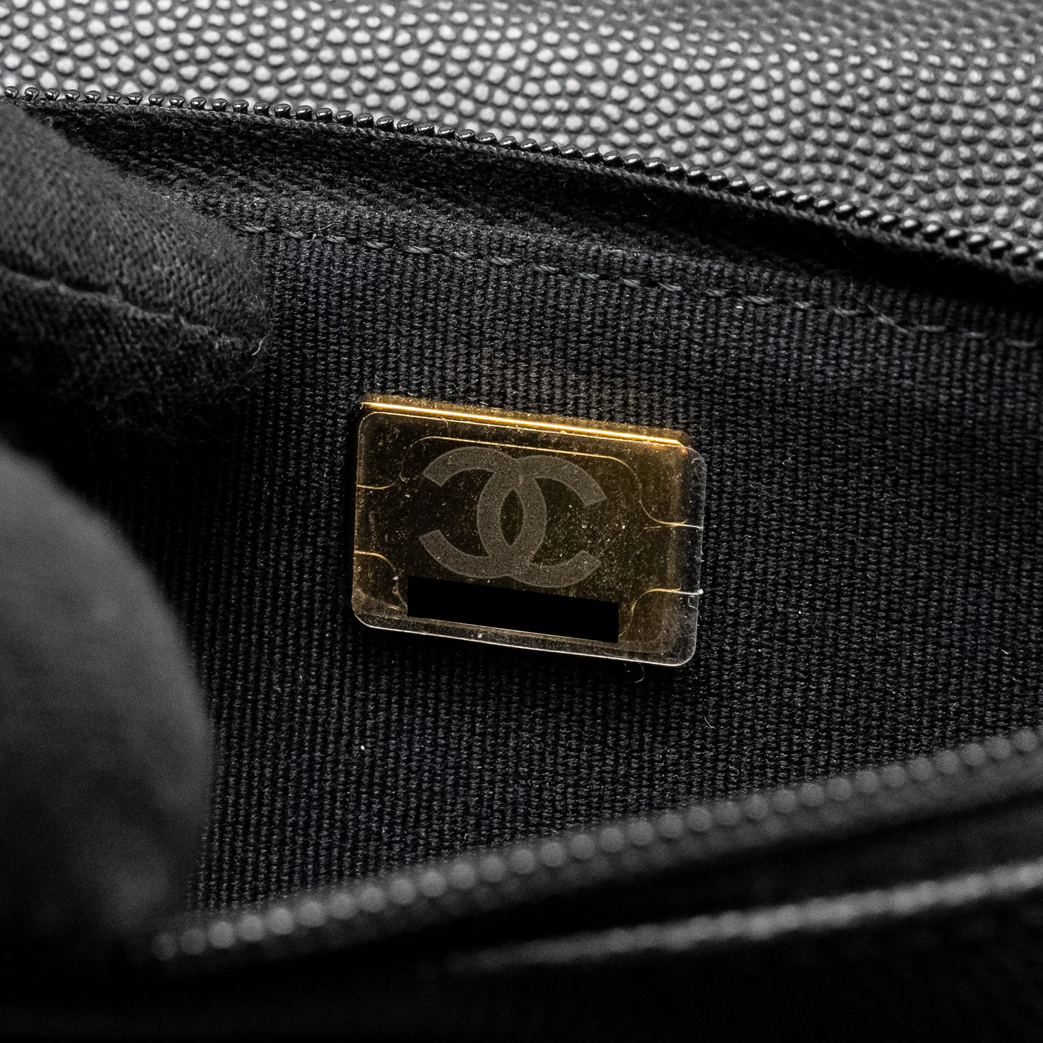 Chanel Coco Casino Wallet on Chain Caviar Black GHW (Microchip) - Image 19