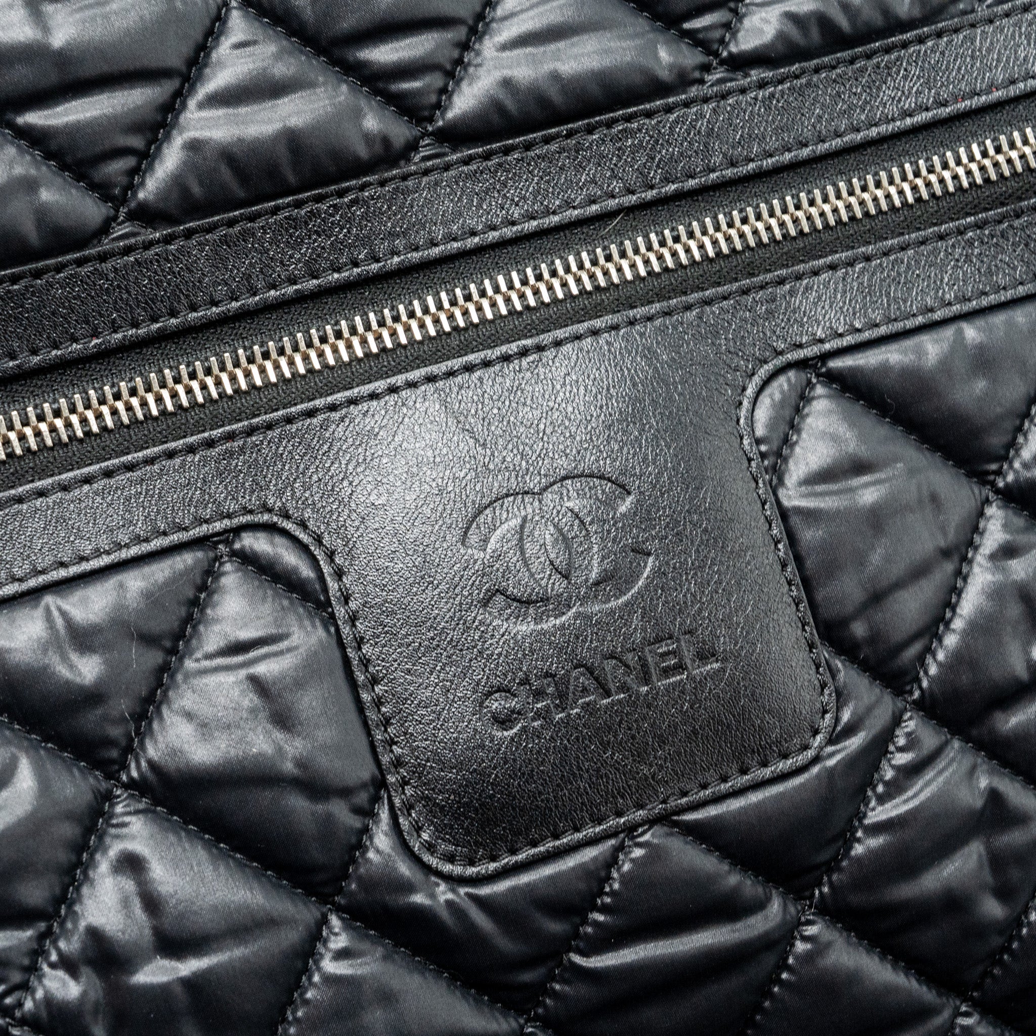 Chanel Coco Cocoon Backpack Quilted Nylon/Leather Black GHW - Image 8
