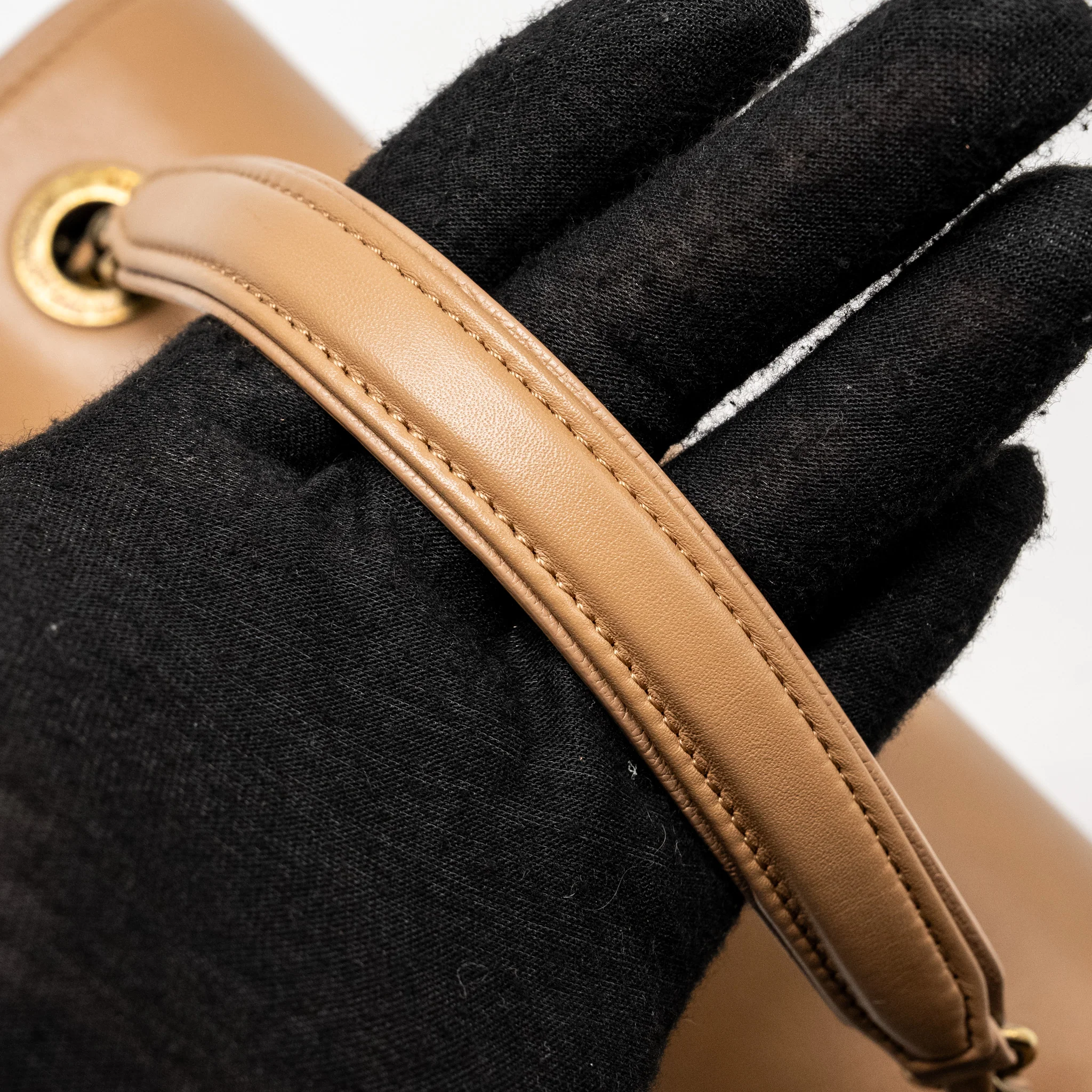 Chanel Coco Curve Flap Bag Calfskin Beige GHW - Image 12