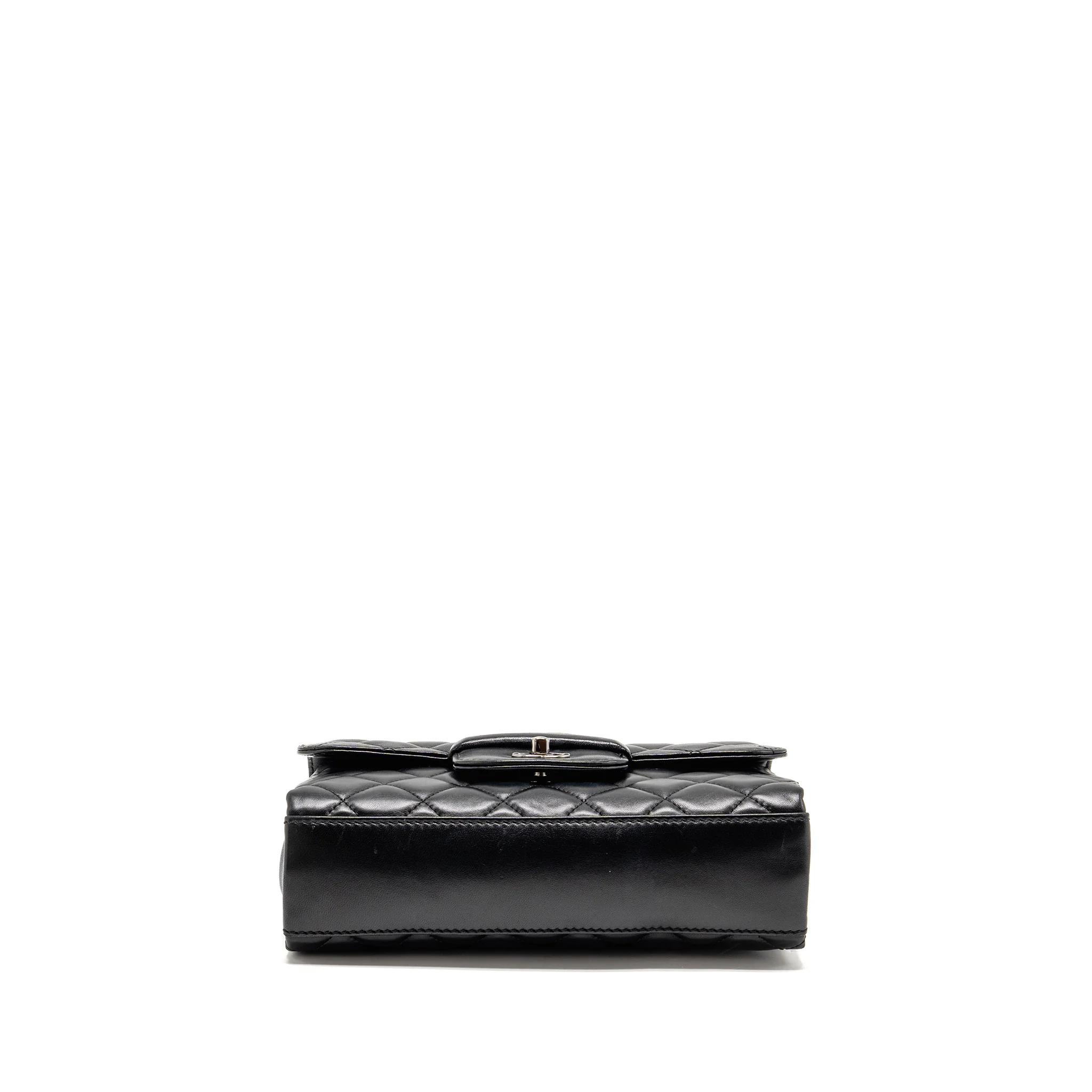 Chanel Coco Loop Single Flap Bag Lambskin Black SHW - Image 5