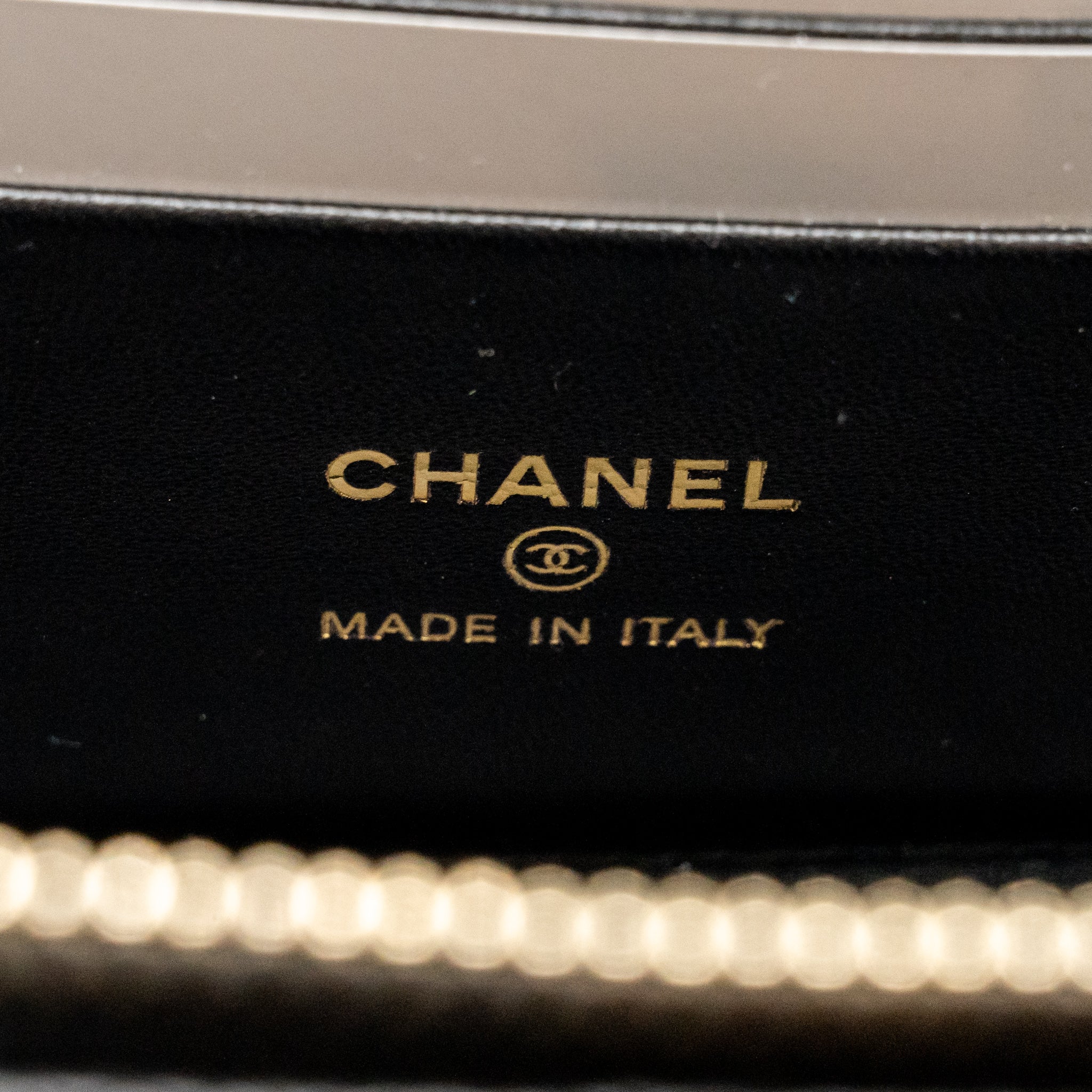 Chanel Coco Love Long Vanity with Adjustable Chain Caviar Black GHW (Microchip) - Image 16