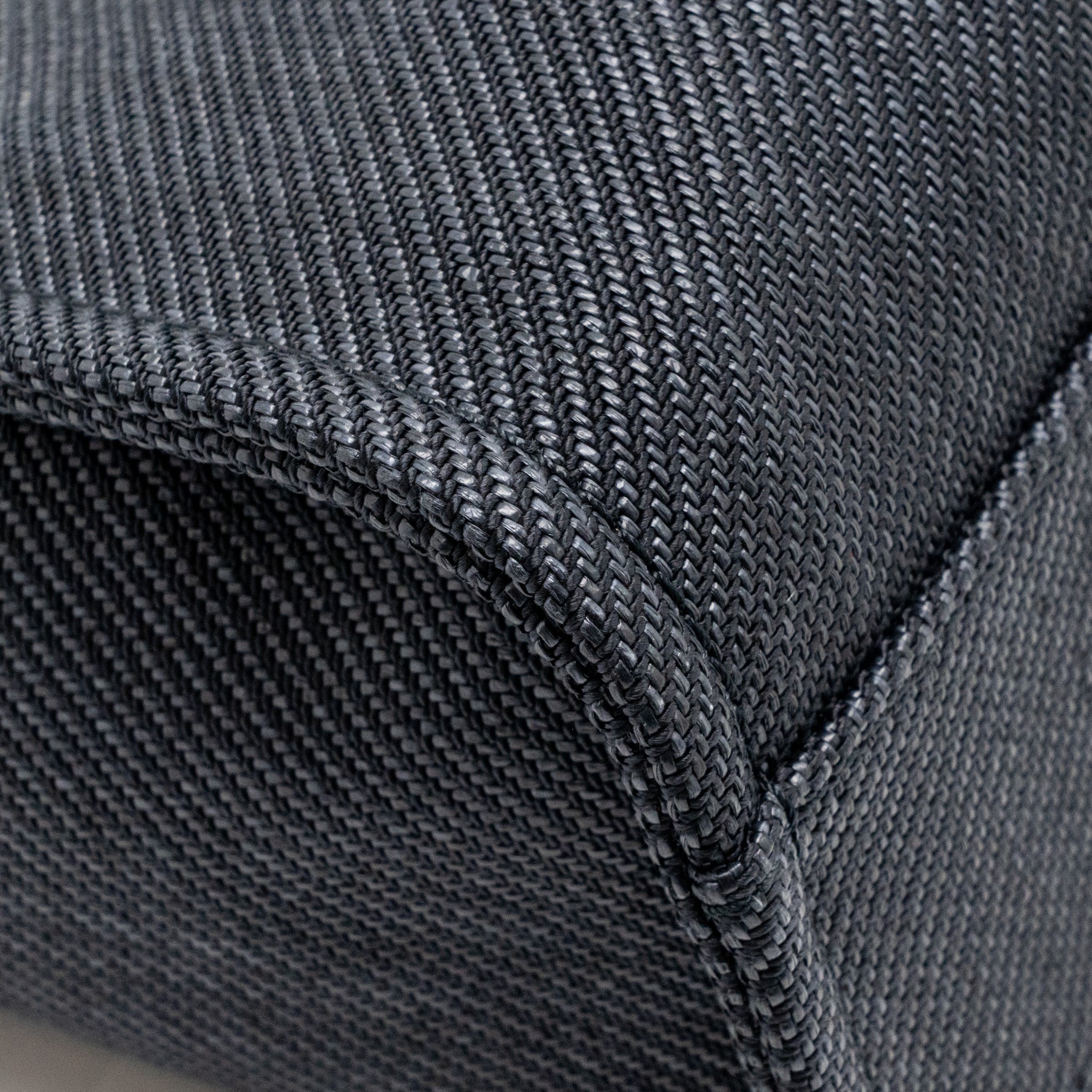 Chanel Deauville tote fabric black LGHW - Image 9