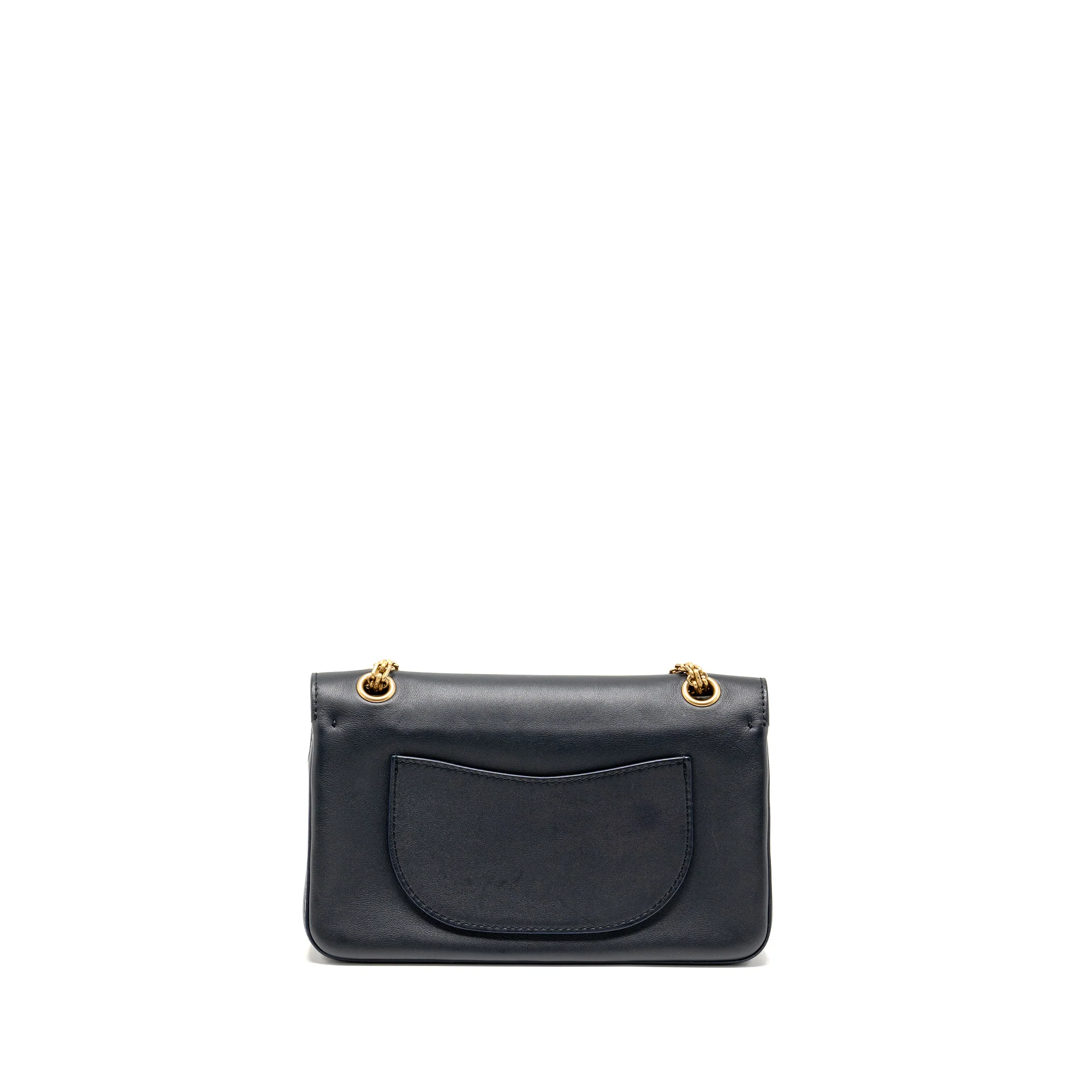 Chanel Detailed Charms Limited Edition 2.55 Reissue Bag Calfskin Dark Navy GHW - Image 2