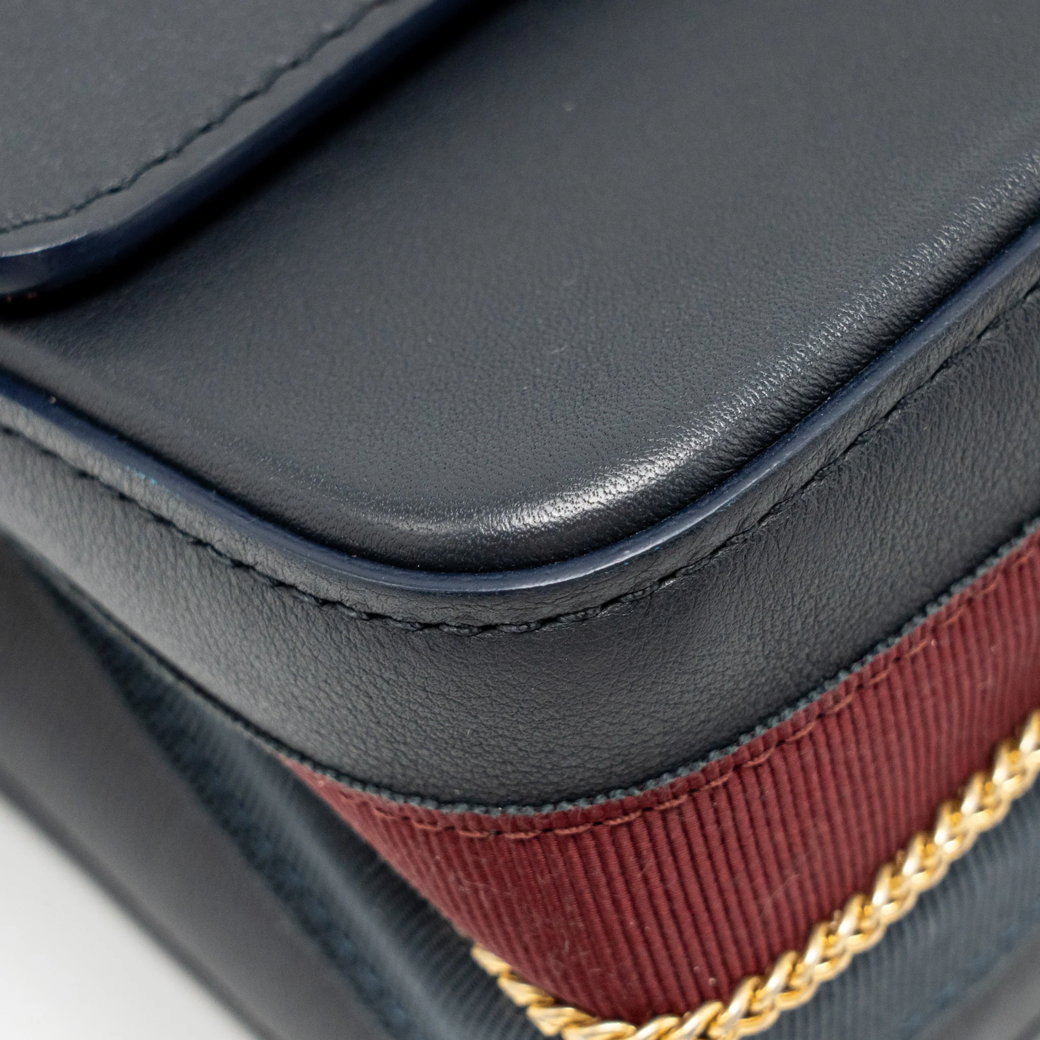 Chanel Detailed Charms Limited Edition 2.55 Reissue Bag Calfskin Dark Navy GHW - Image 9