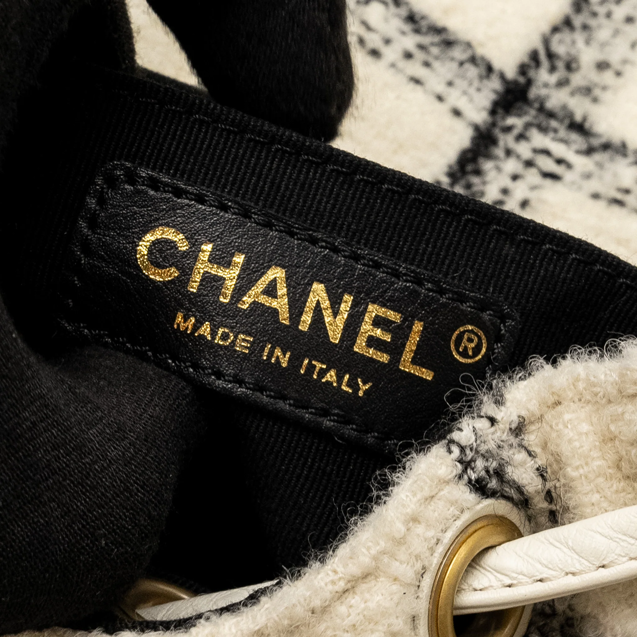 Chanel Duma Backpack Fabric White/Multicolour GHW (microchip) - Image 15