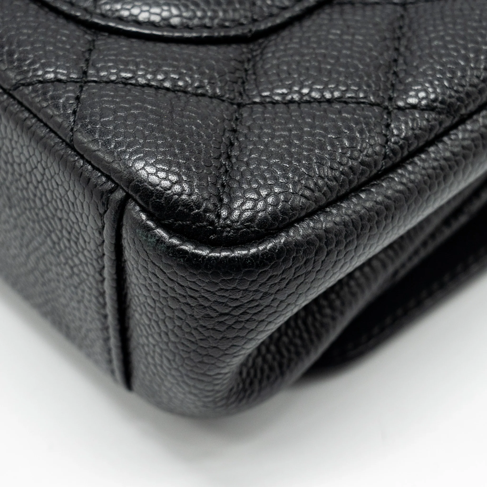 Chanel Filigree Flap Bag Caviar Black GHW - Image 10