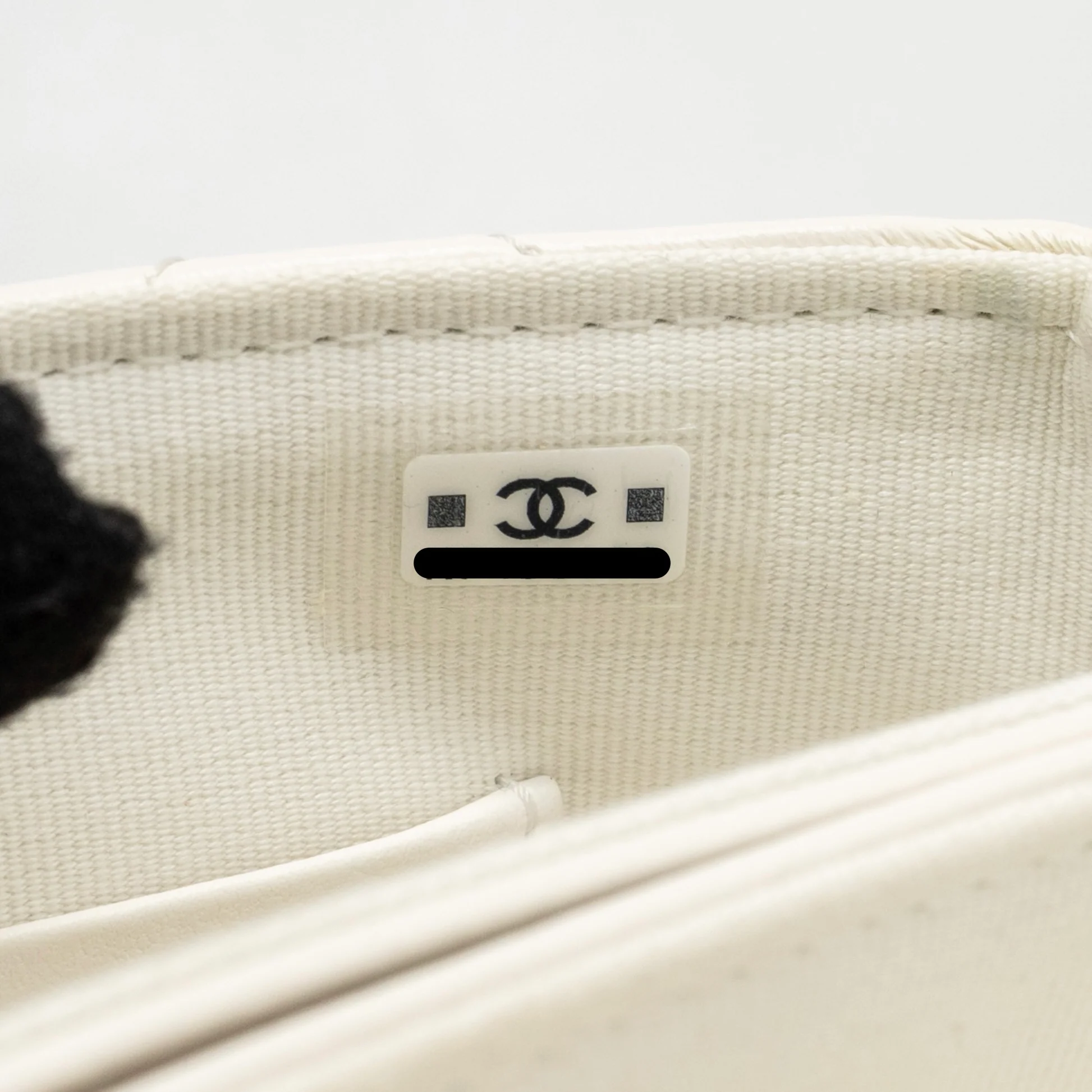 Chanel Flap Phone Holder with Chain Shiny Lambskin White GHW (Microchip) - Image 17