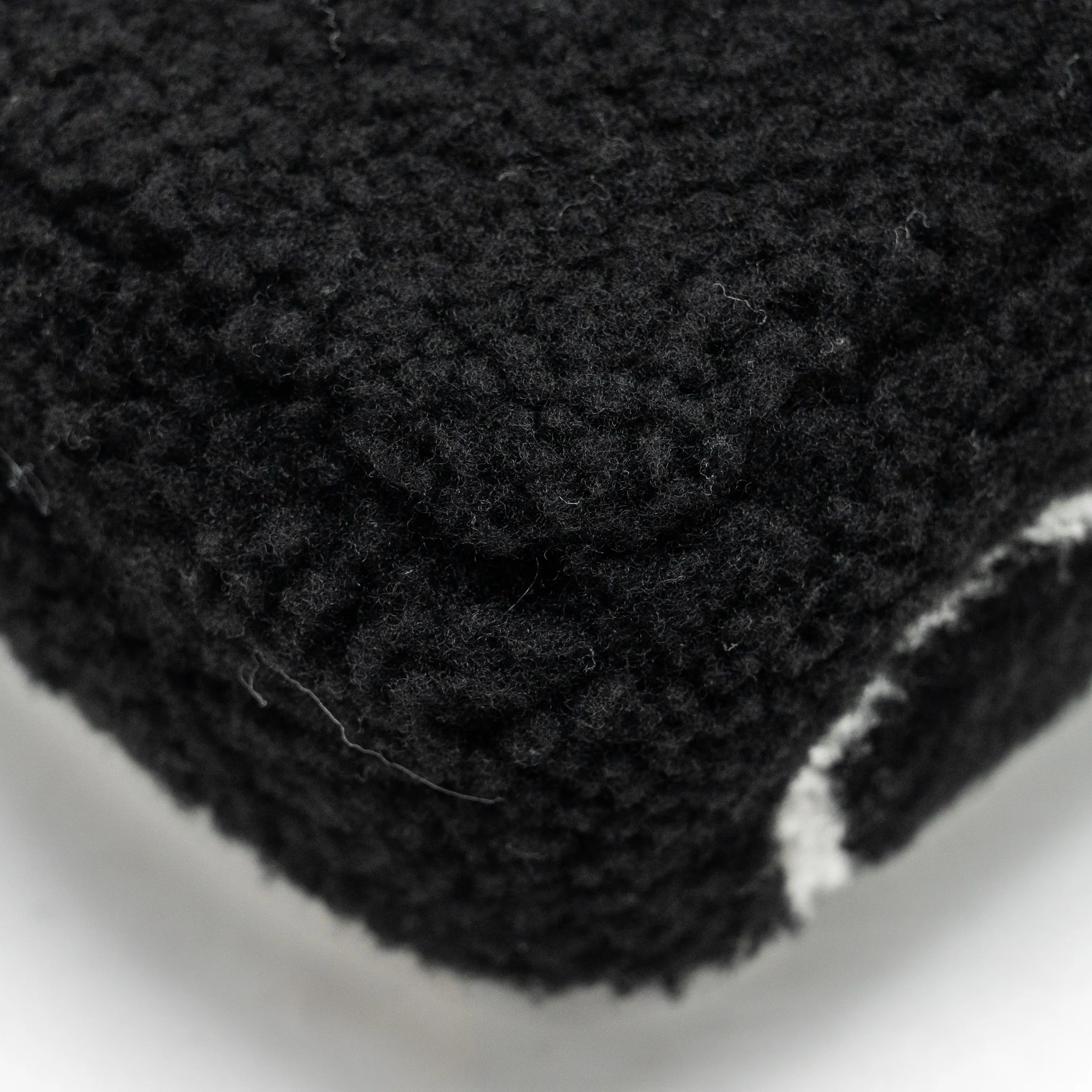 Chanel 22A Fluffy Camellia Flap Bag Embroidered Shearling Lambskin Black / White SHW (Microchip) - Image 11