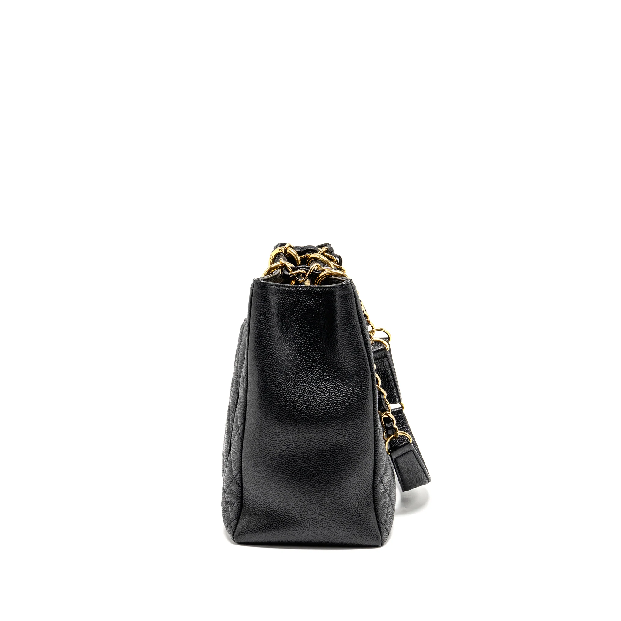 Chanel Grand Shopping Tote bag Caviar Black GHW - Image 3